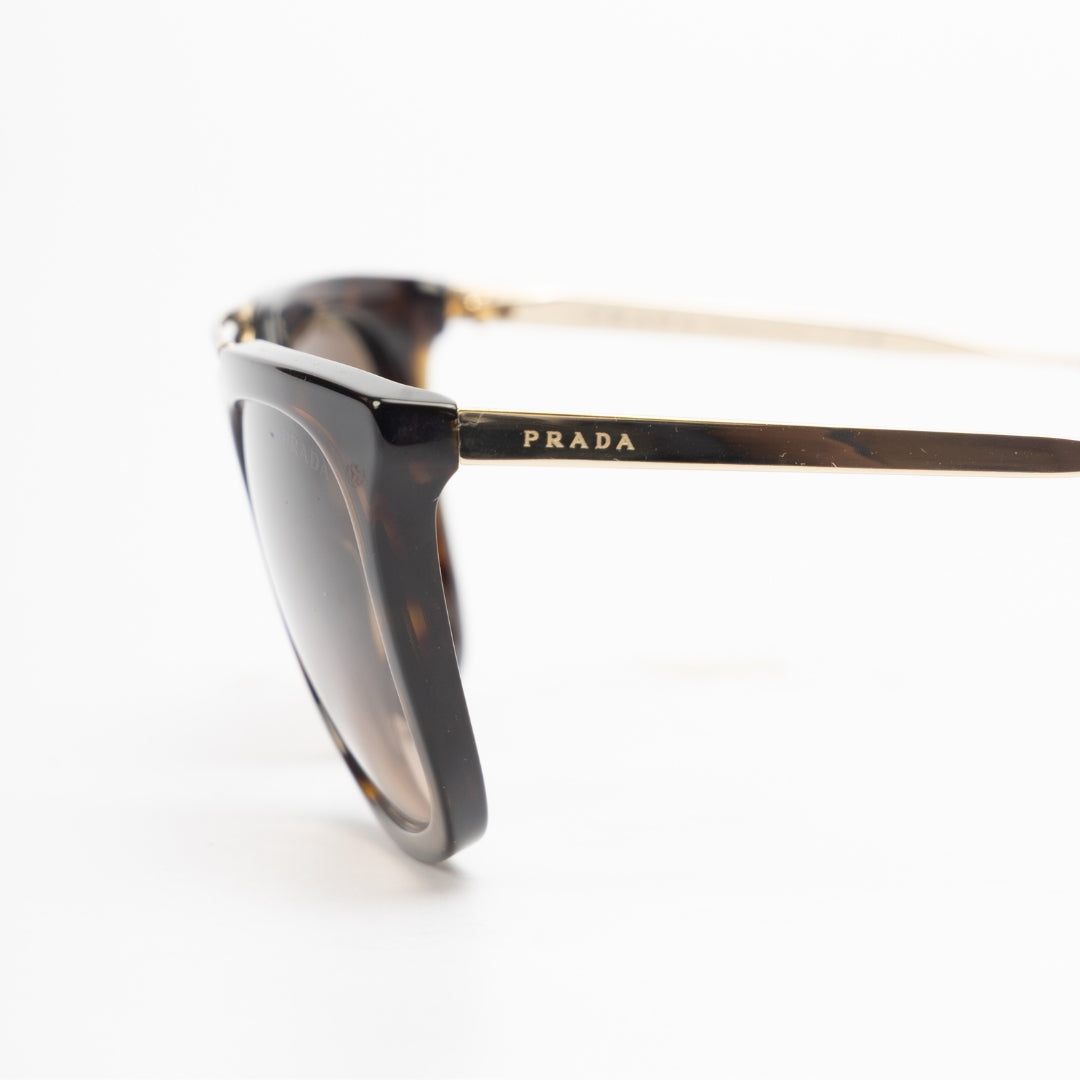 Prada Gradient Cinema Aviator Sunglasses