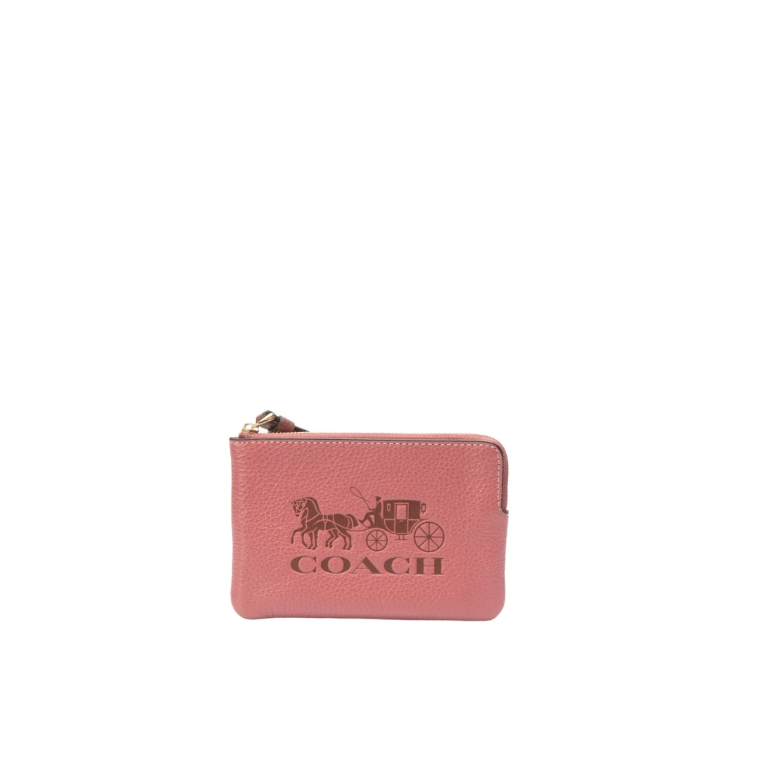 Coach Corner Zip Wristlet