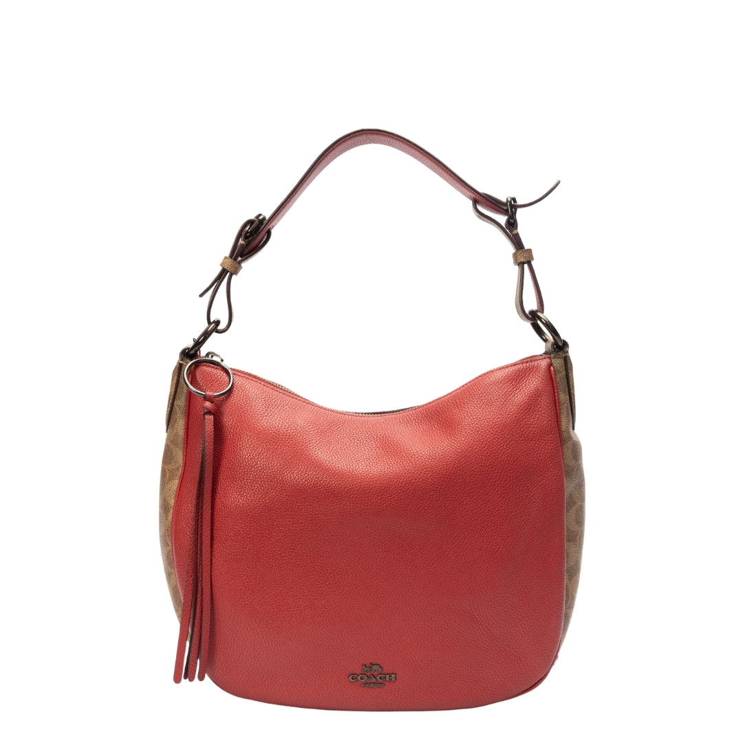 Coach Sutton Leather Hobo Bag