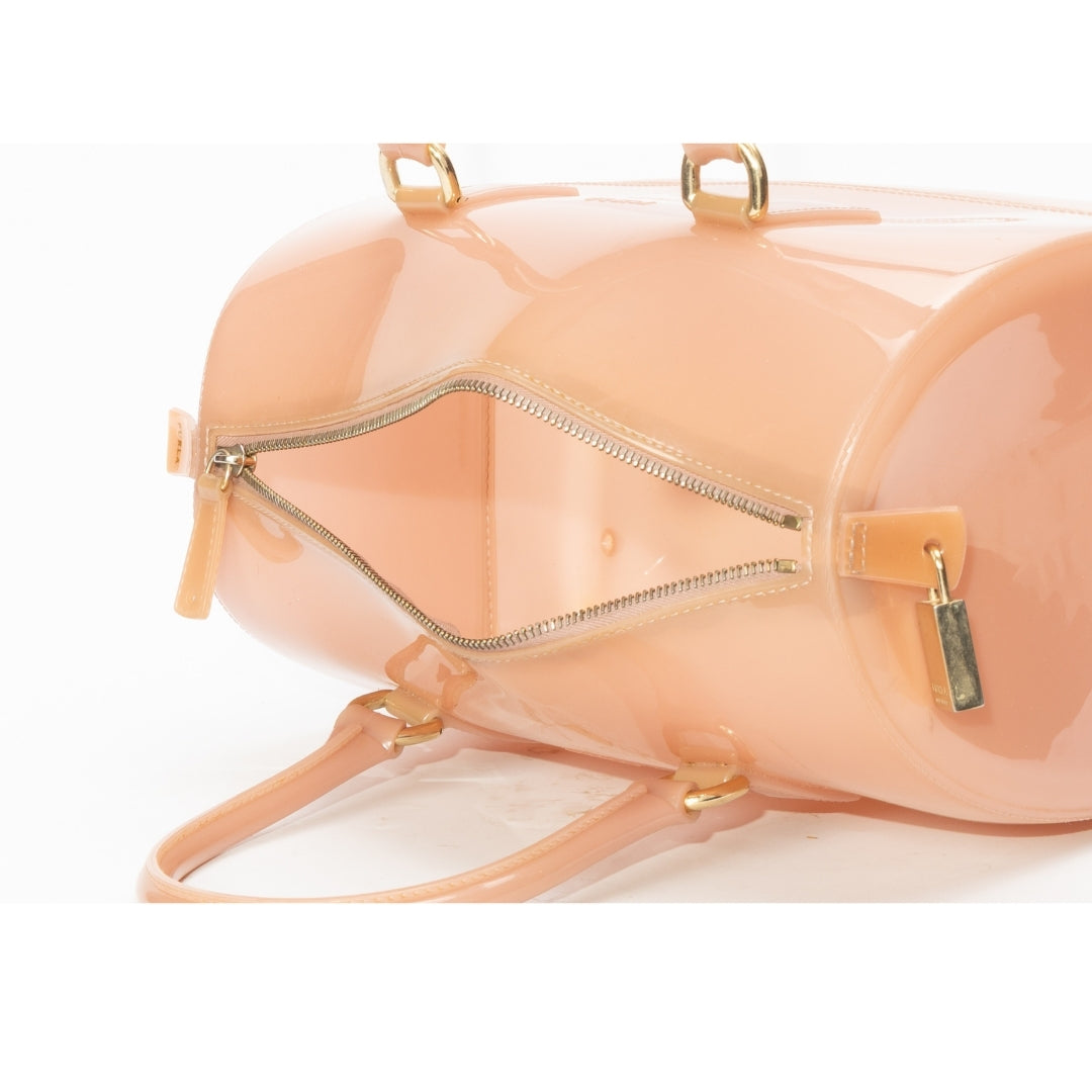 Furla Glossy Rubber Candy Satchel