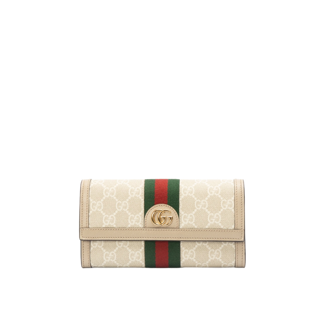 Gucci Ophidia GG Supreme Continental Wallet