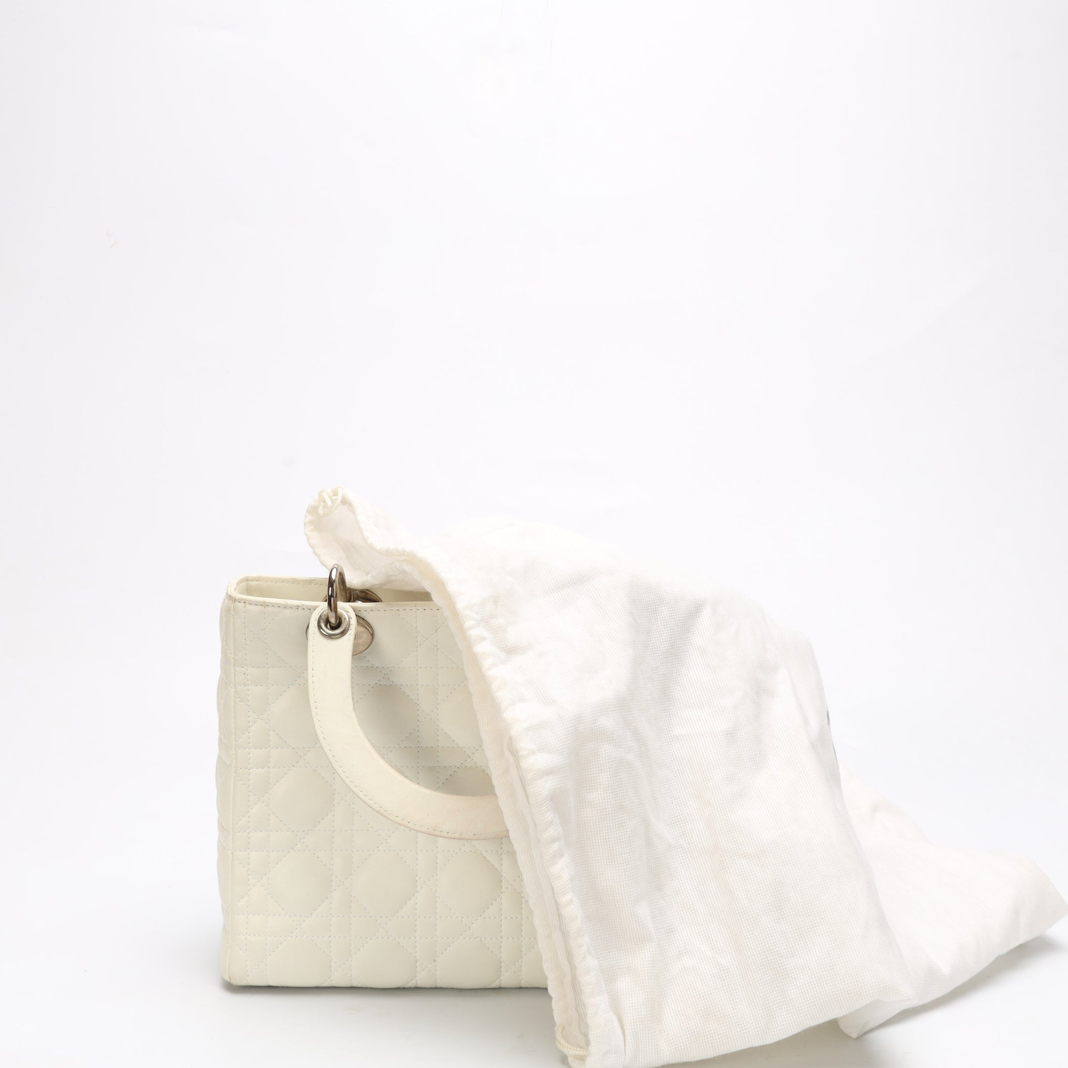 Dior White Lady Dior Bag