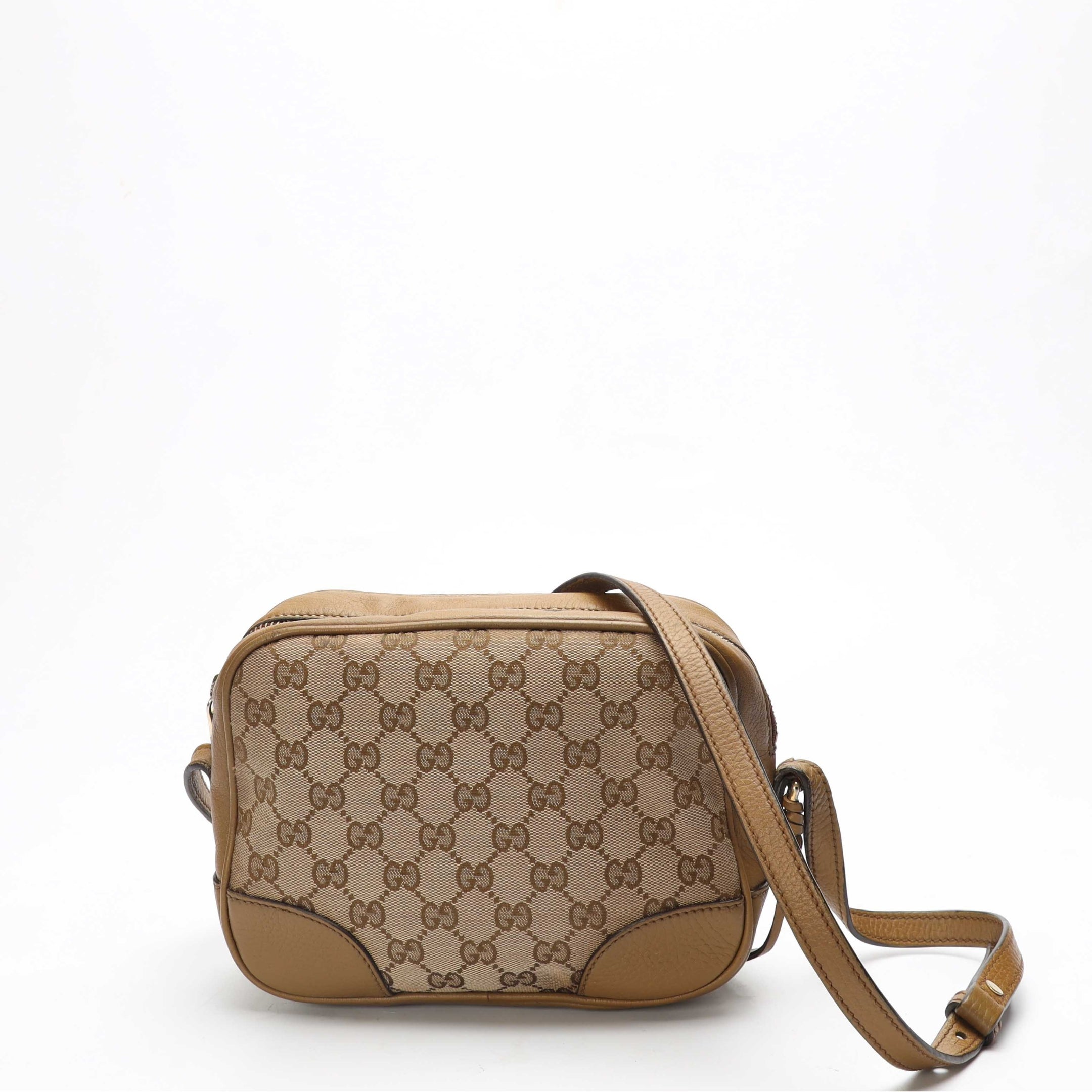 Gucci GG Mini Bree Tan Crossbody Bag