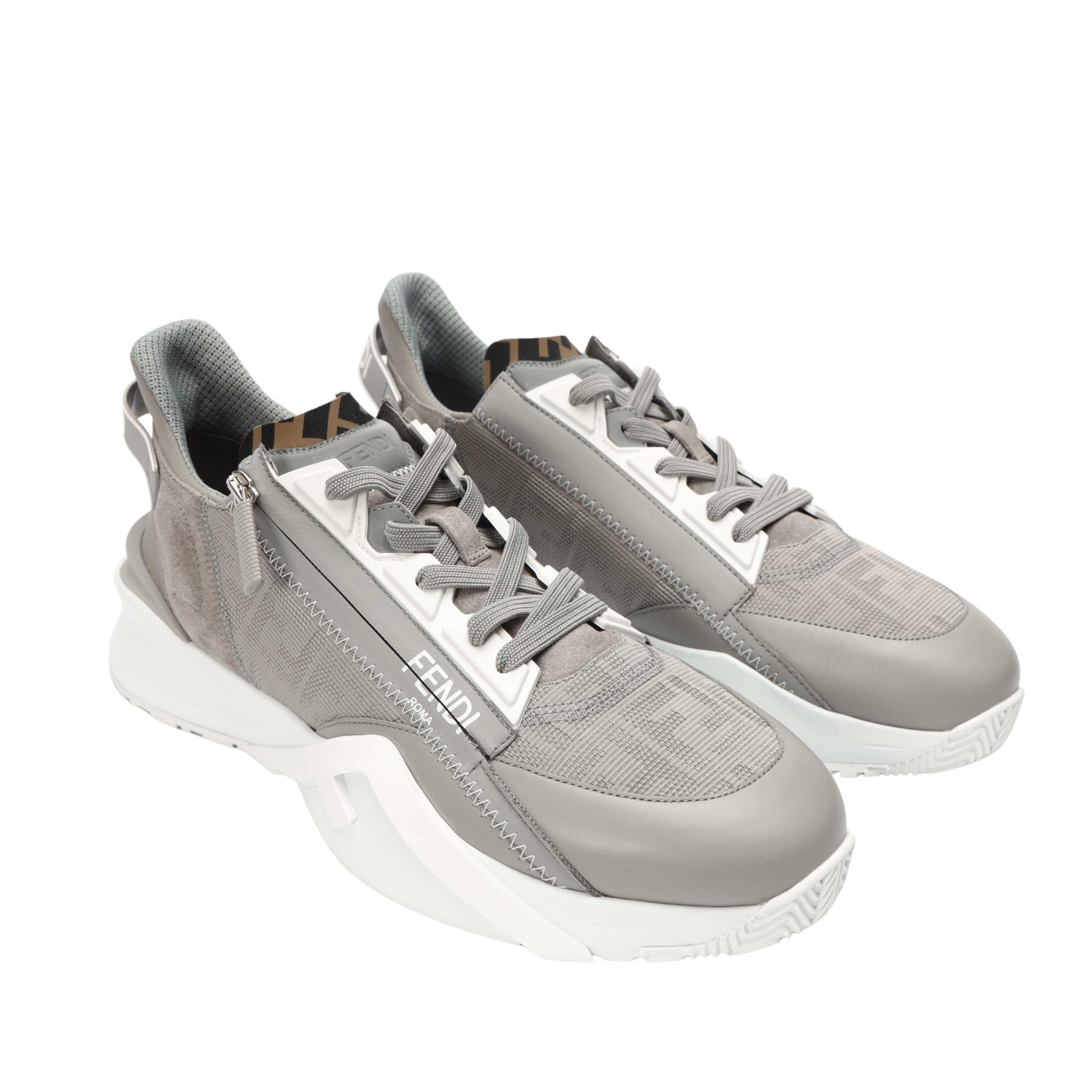 Fendi Flow Grey Sneakers