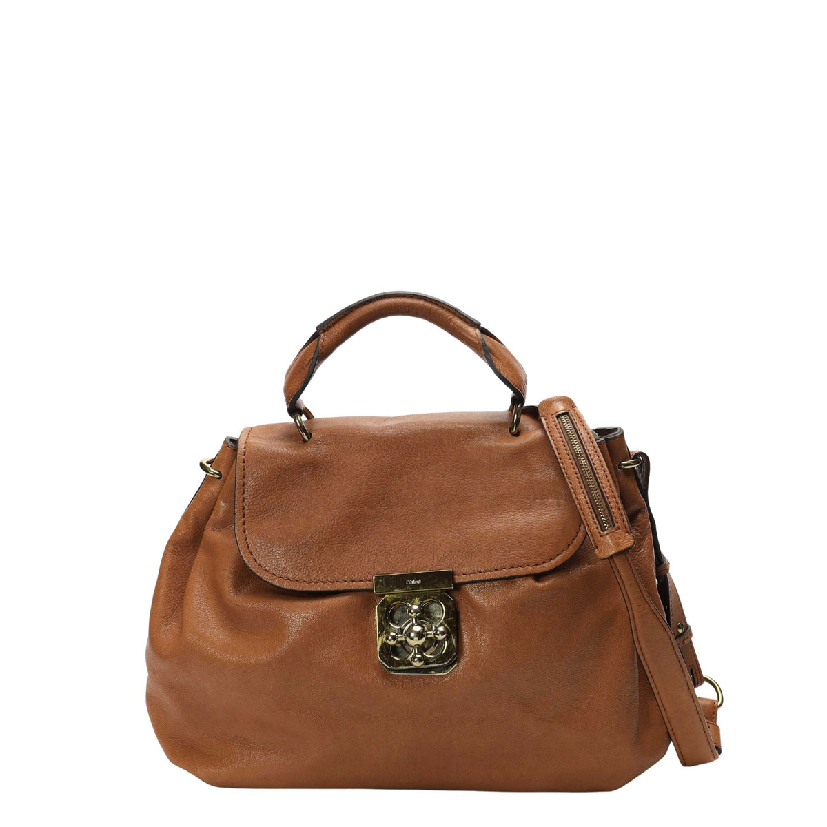 Chloe Elsie Flap Top Handle Satchel