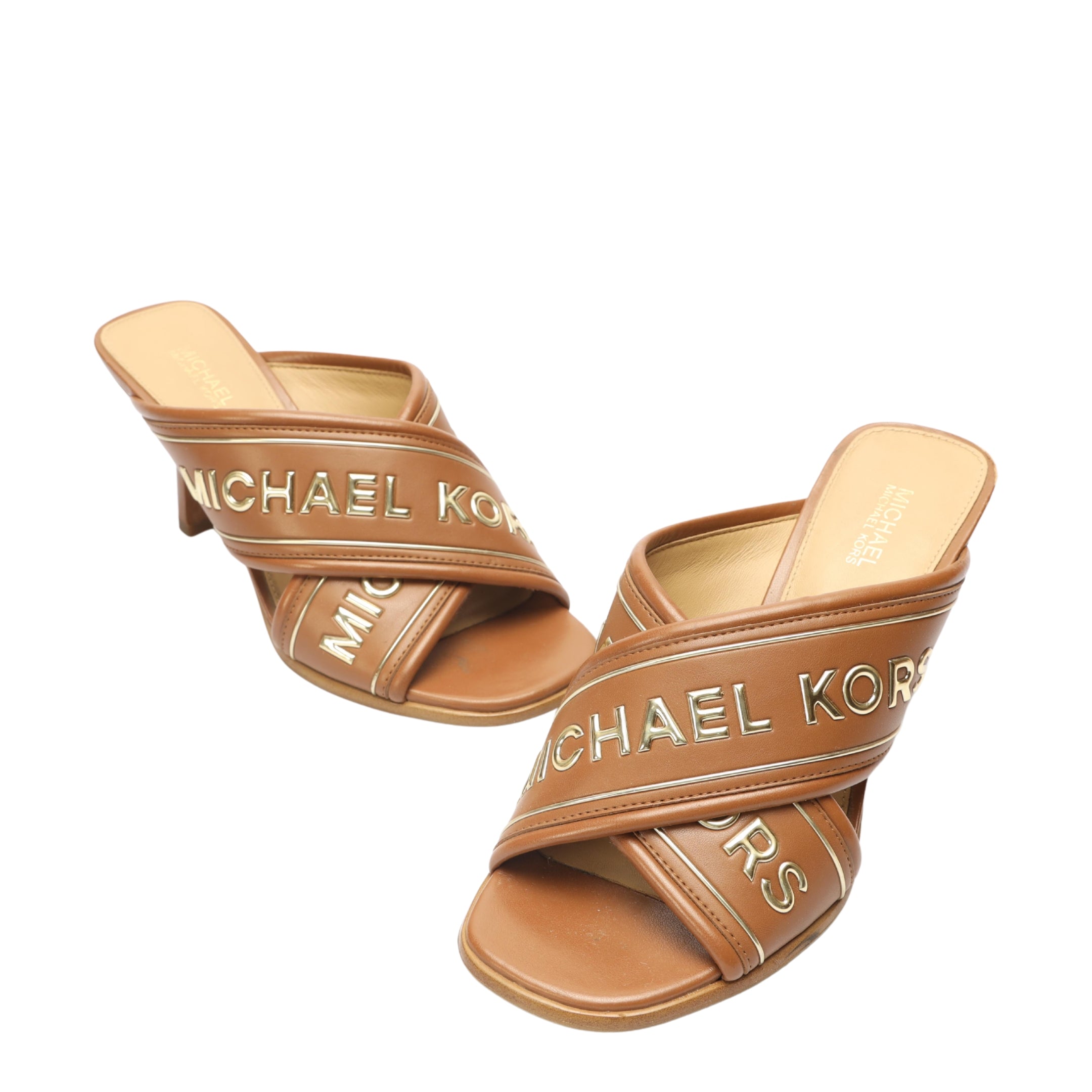 Michael Kors Gideon Acorn Tape Mule