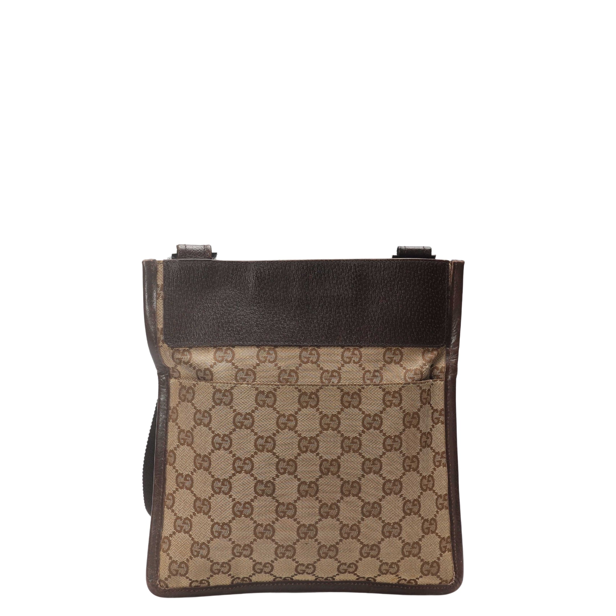 Gucci GG Canvas Web Messenger Bag