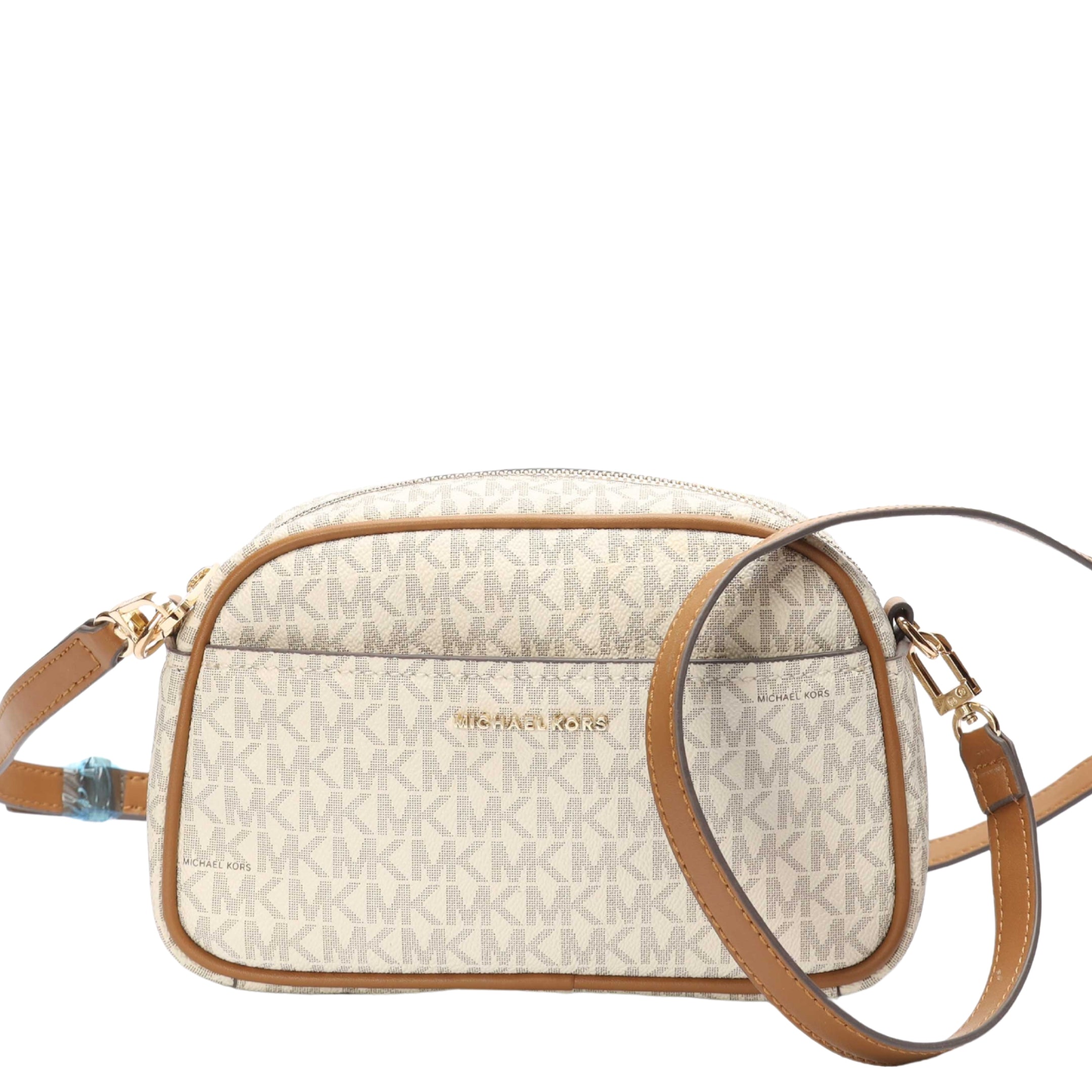 Michael Kors Jet Set Signature Camera Crossbody Bag
