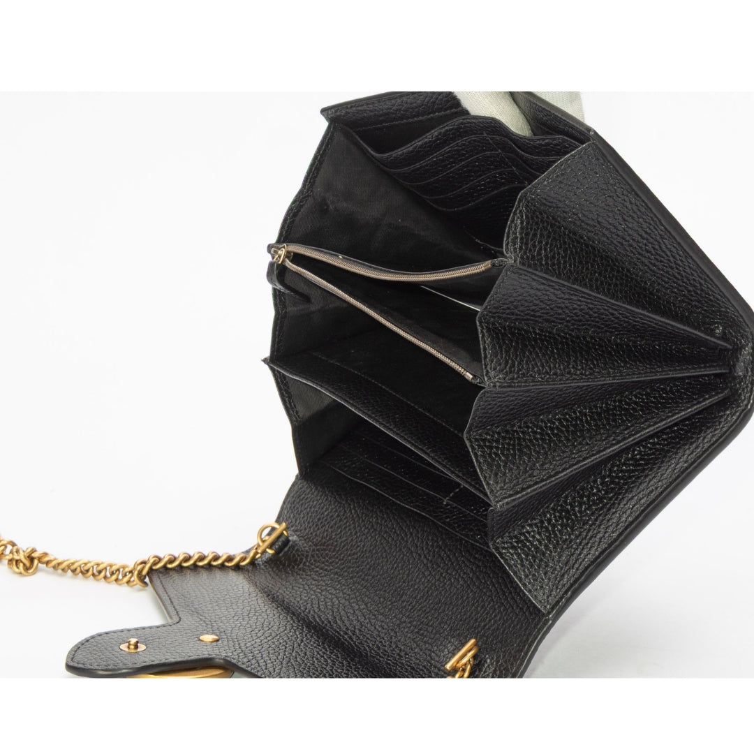 Gucci GG Marmont Black Mini Chain Bag