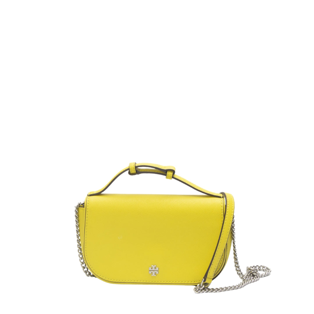 Tory Burch Emerson Lime Top-Handle Sling Bag