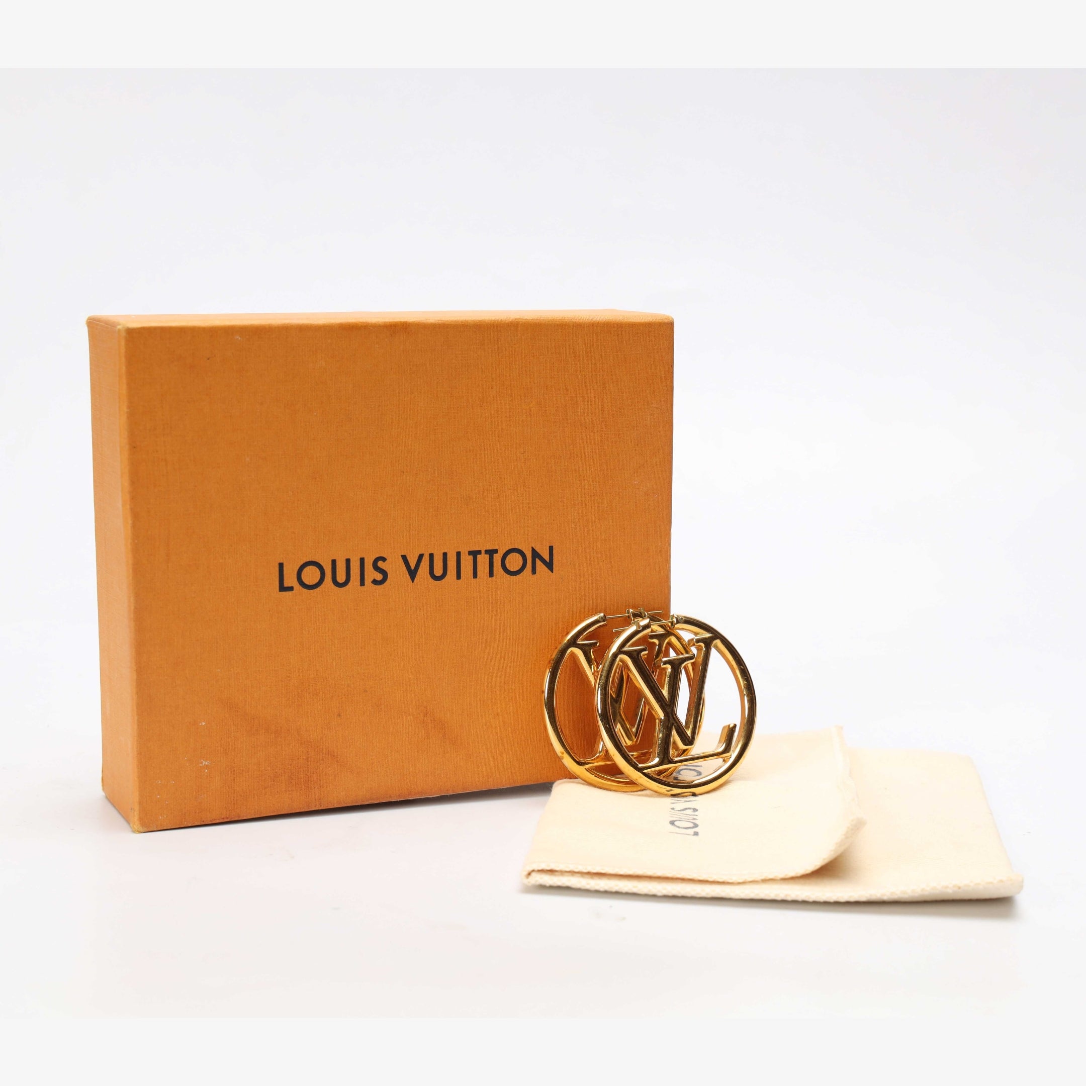Louis Vuitton Louise Hoop GM Earrings