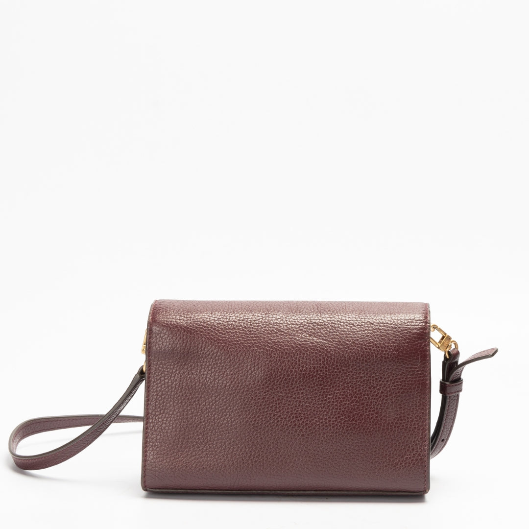 Tory Burch Britten Leather Crossbody Bag