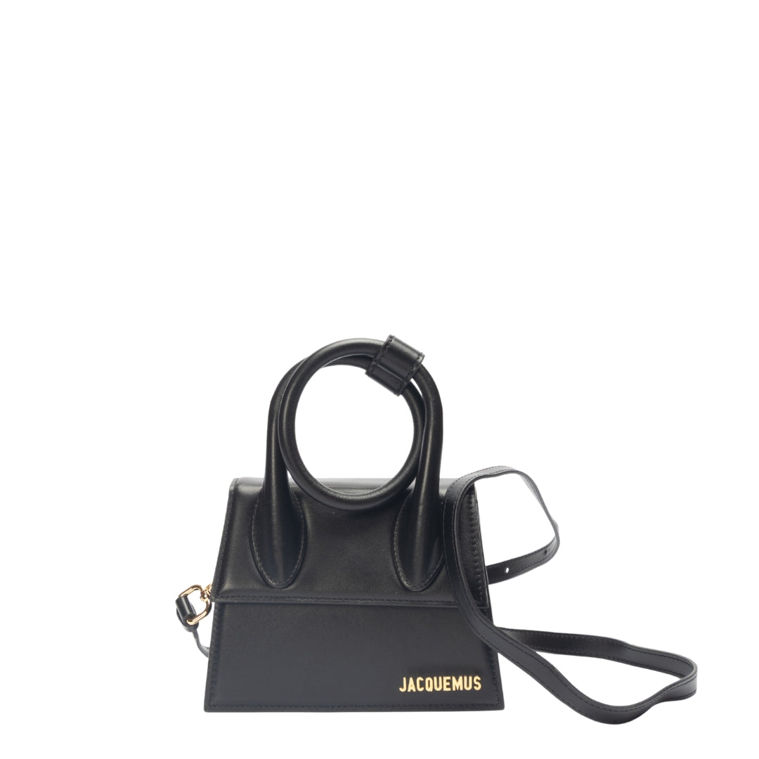 Jacquemus The knot Chiquito Black Crossbody Bag