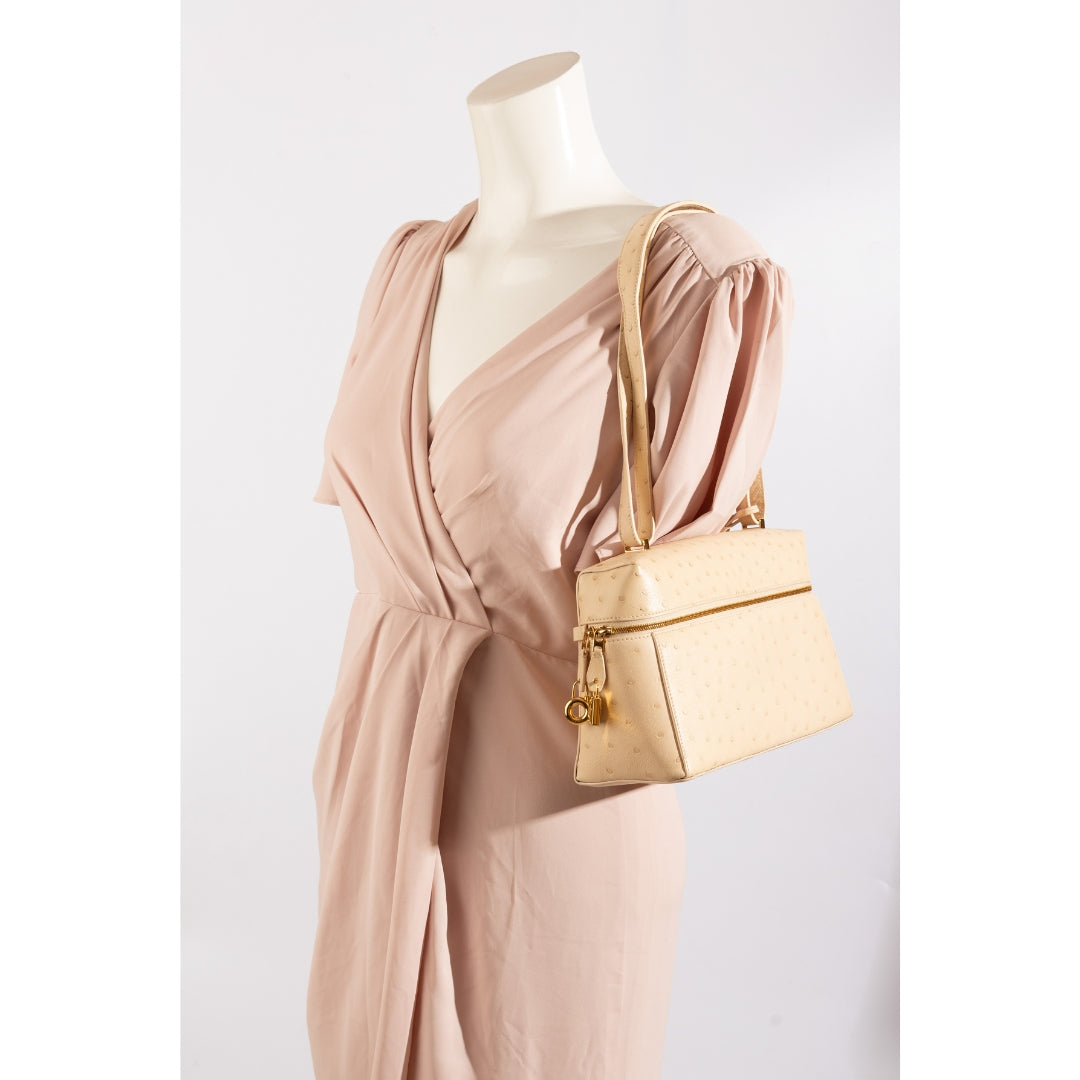 Loro Piana Ostrich Leather Extra Bag L27