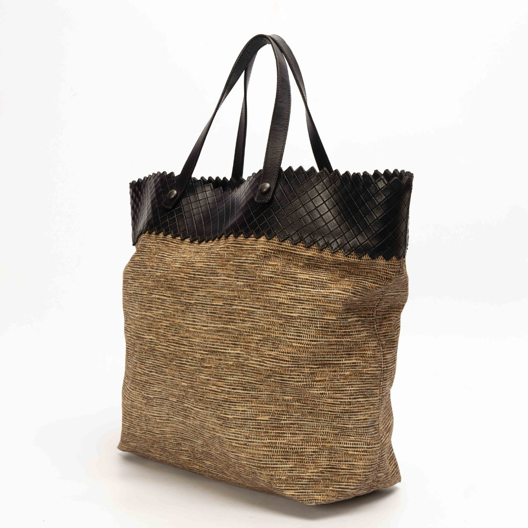 Bottega Veneta Brown Intrecciato Tote Bag