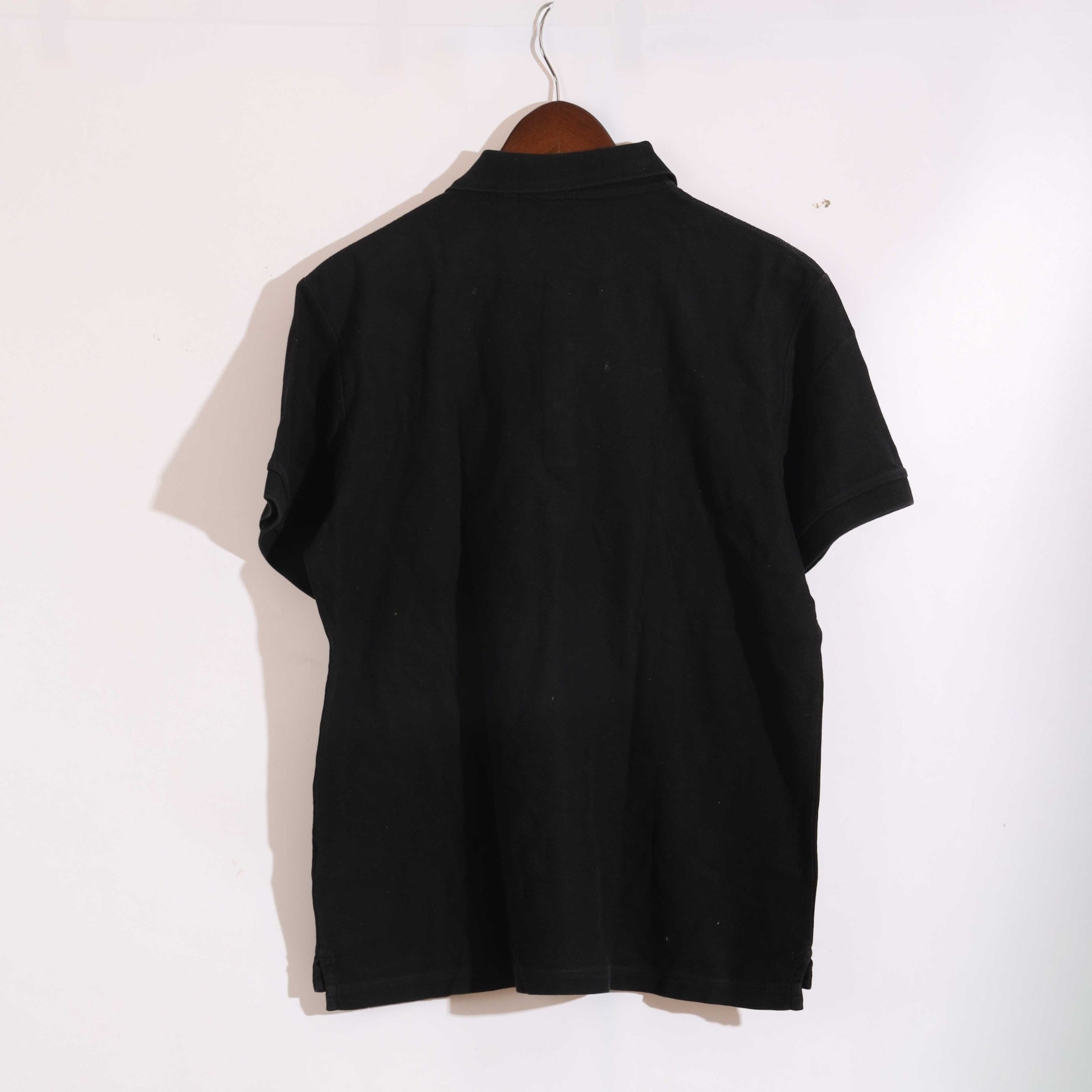 Burberry Black Check Polo T-Shirt
