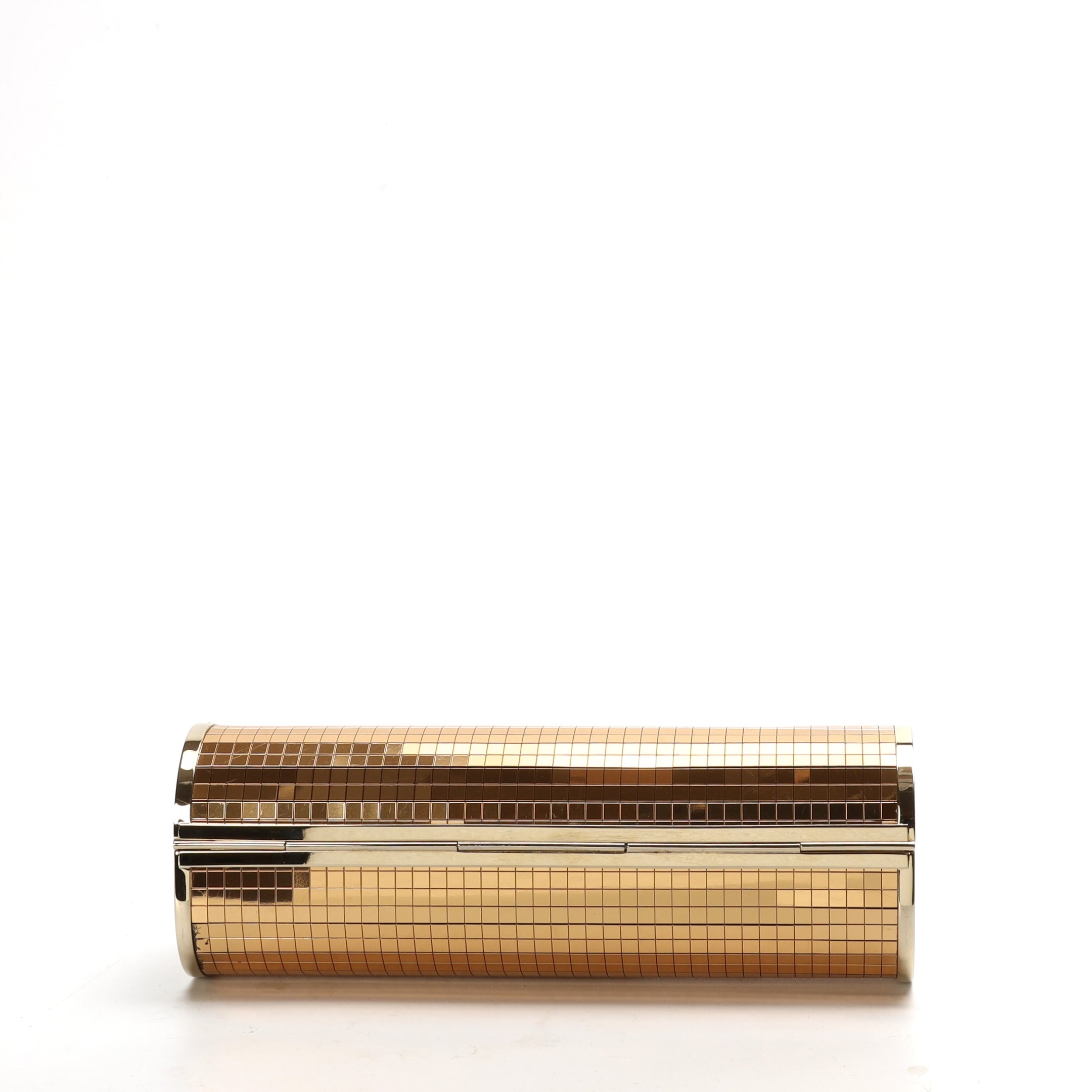 Jimmy Choo Cosma Gold Bar Clutch
