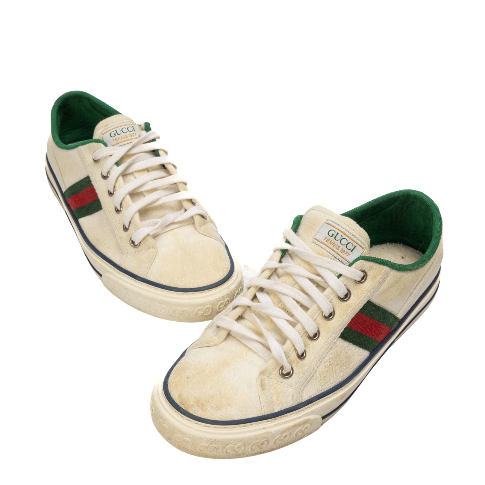 Gucci Tennis 1977 White Sneakers