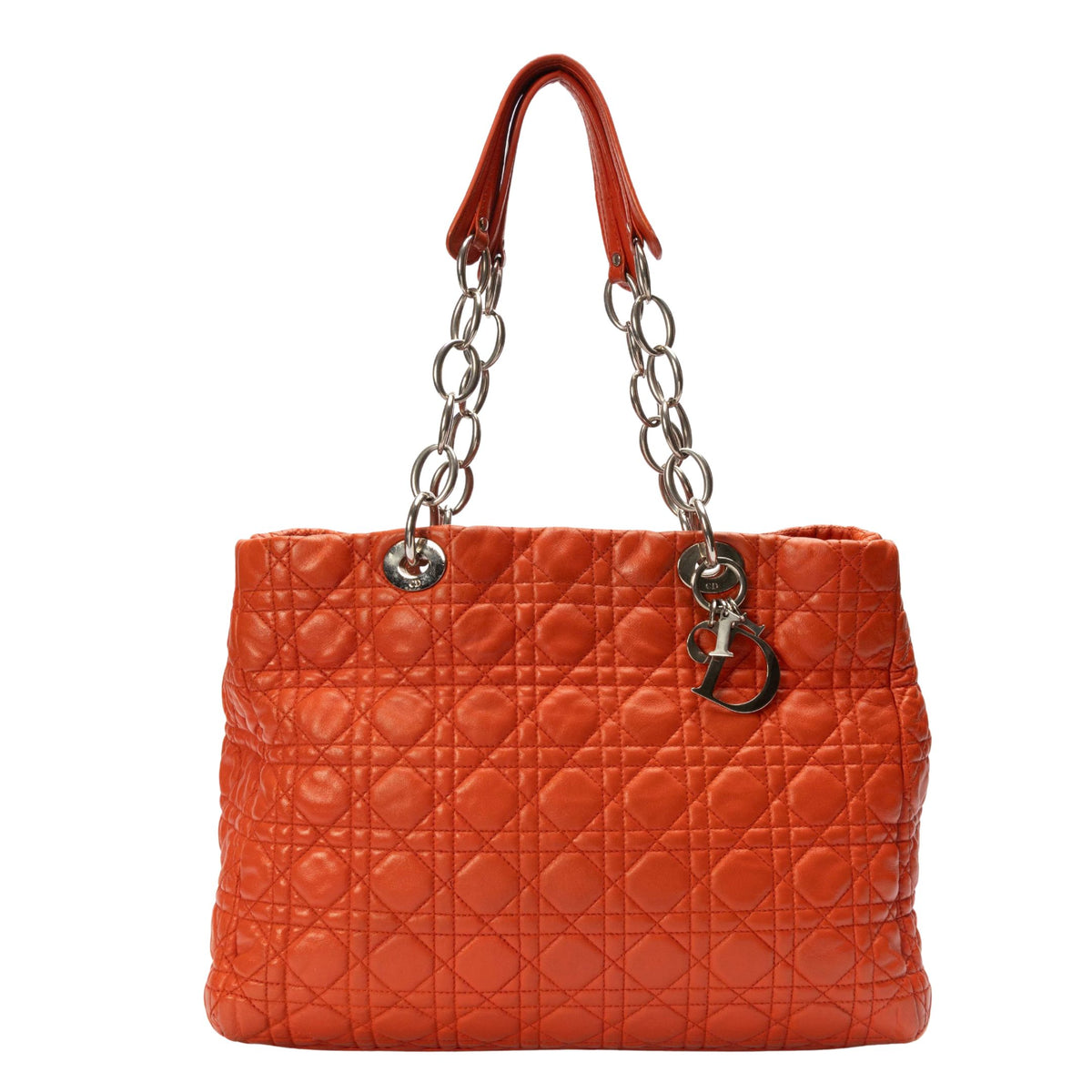 Christian Dior Quilted Shopping Tote