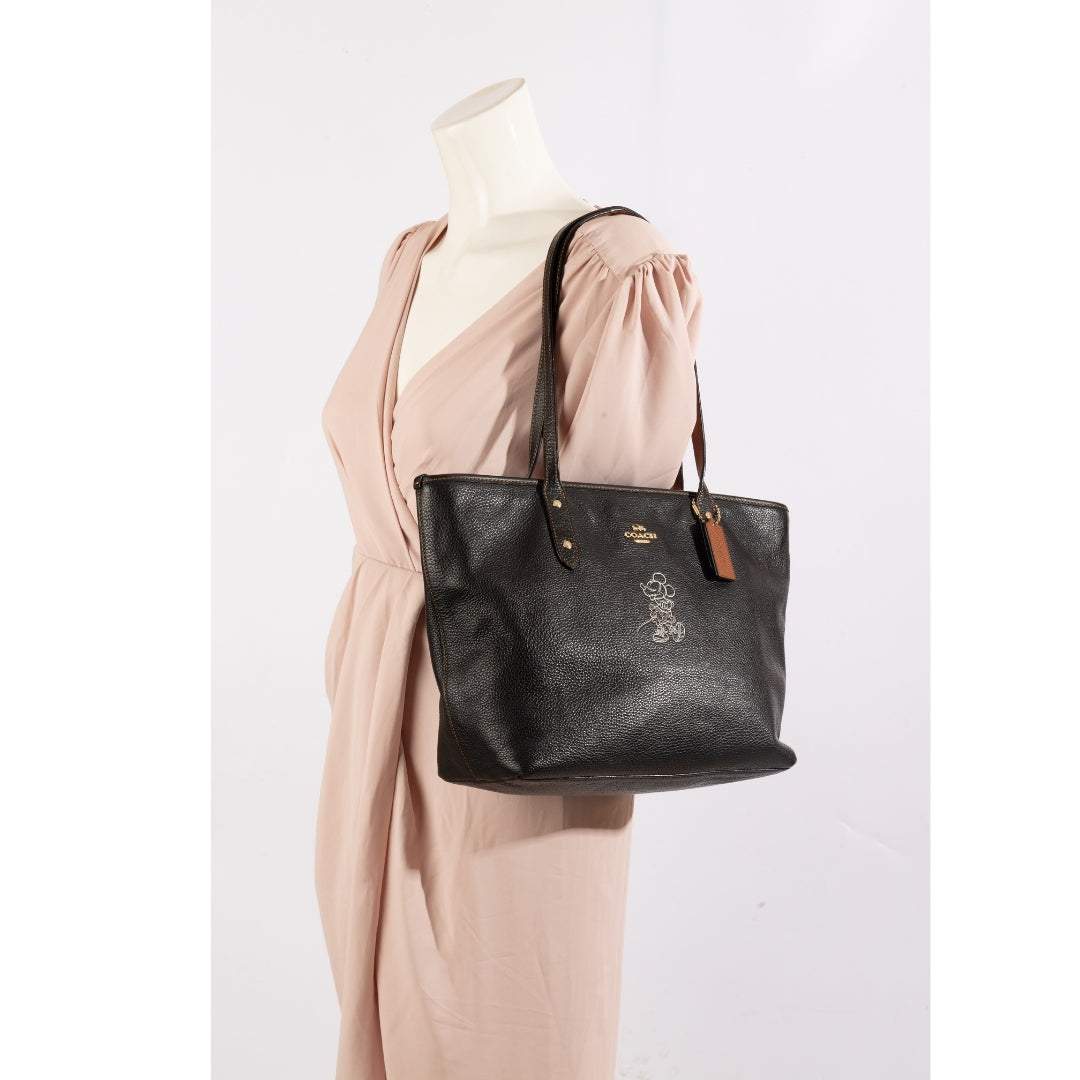 Michael Kors Leather Top Handle Bag