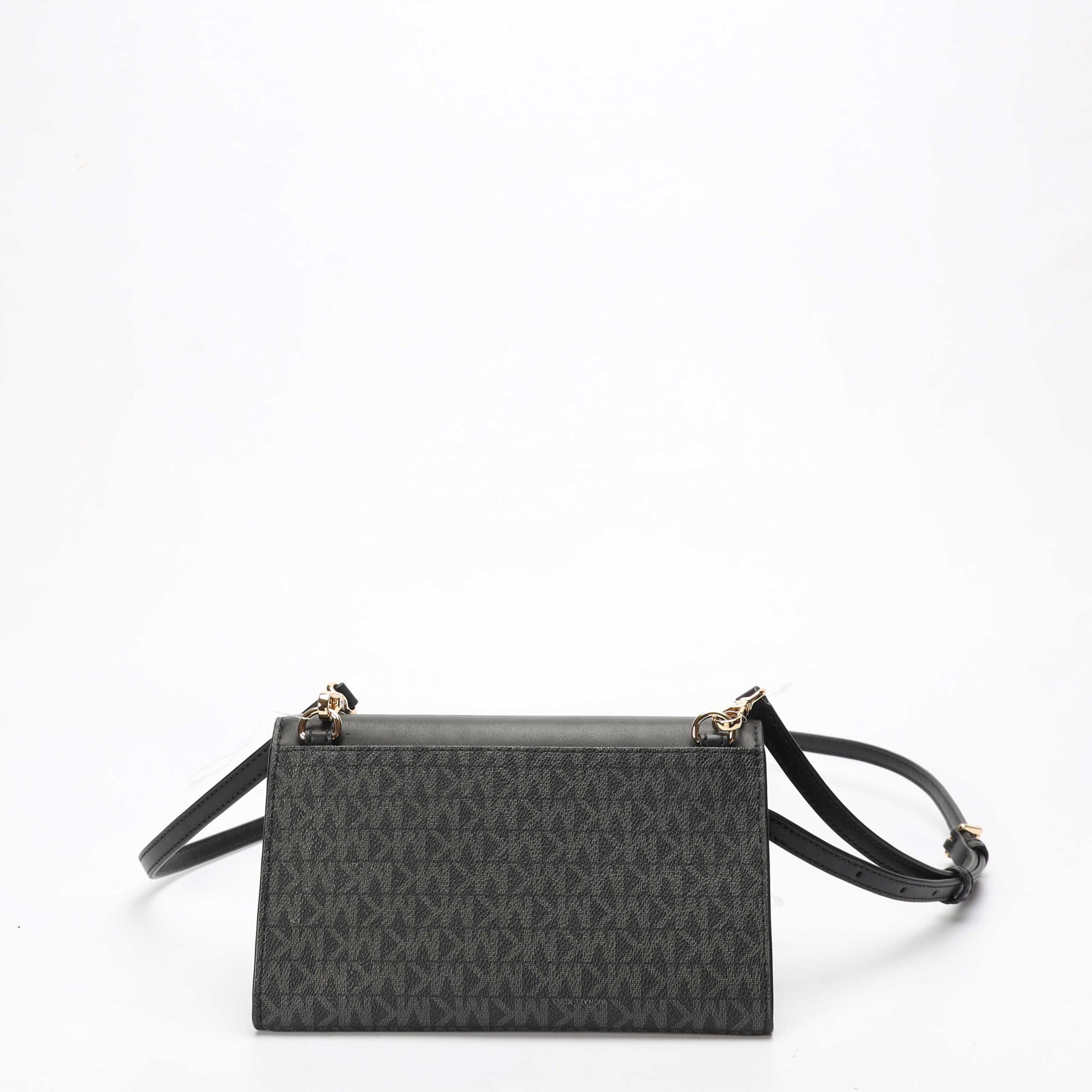 Michael Kors Charlotte Black Logo Cross Body Wallet