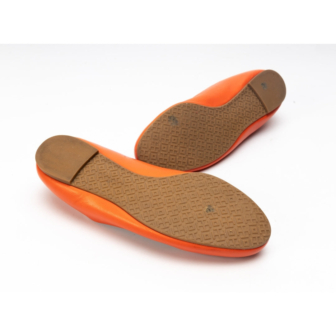 Tory Burch Ines Leather Ballet Flats