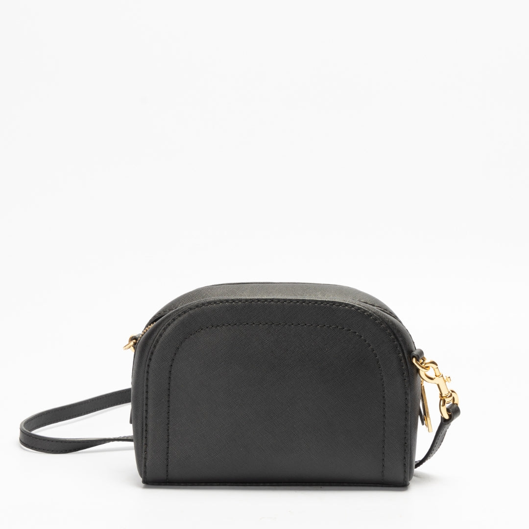 Marc Jacobs Black Saffiano Leather Crossbody Bag