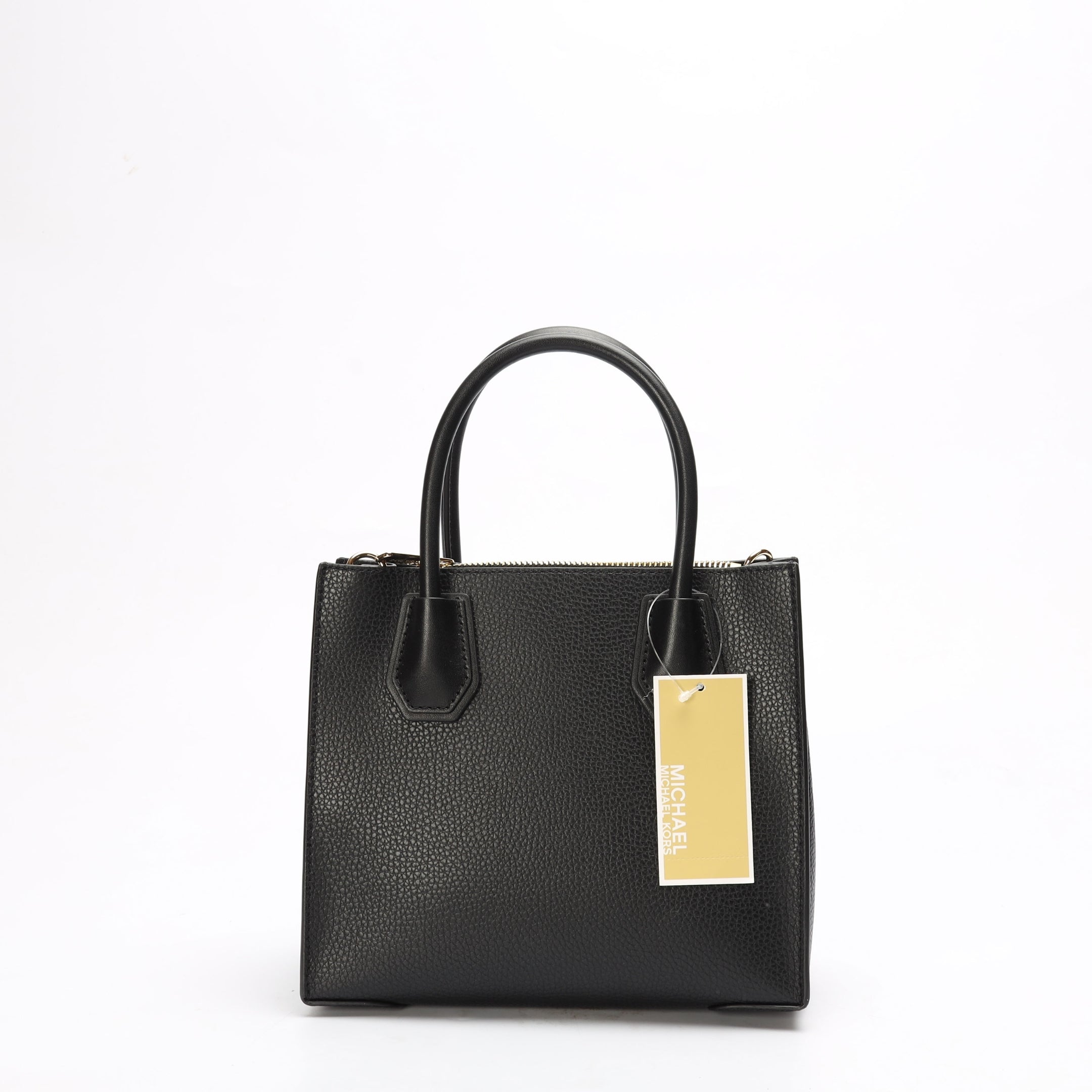Michael Kors Mercer Black Convertible Satchel