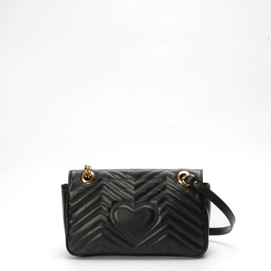 Gucci GG Marmont Black Shoulder Bag