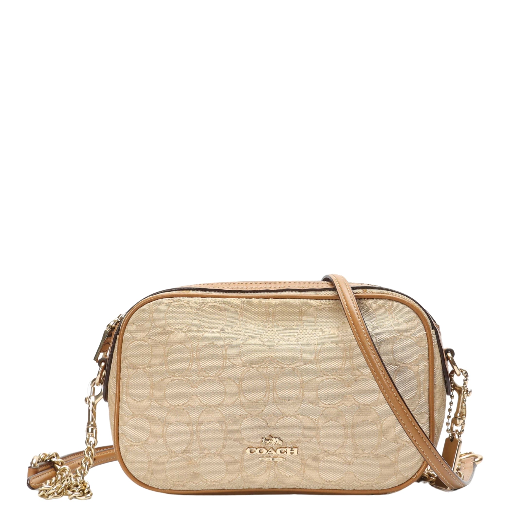 Coach Mini Signature Canvas Camera Bag