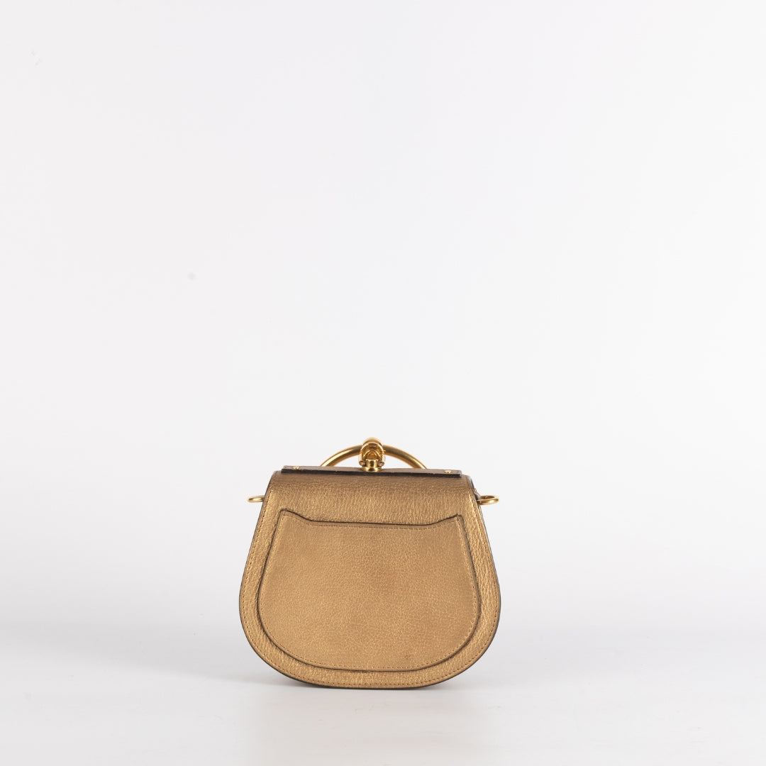 Chloe Nile Leather Bracelet Bag With Strap