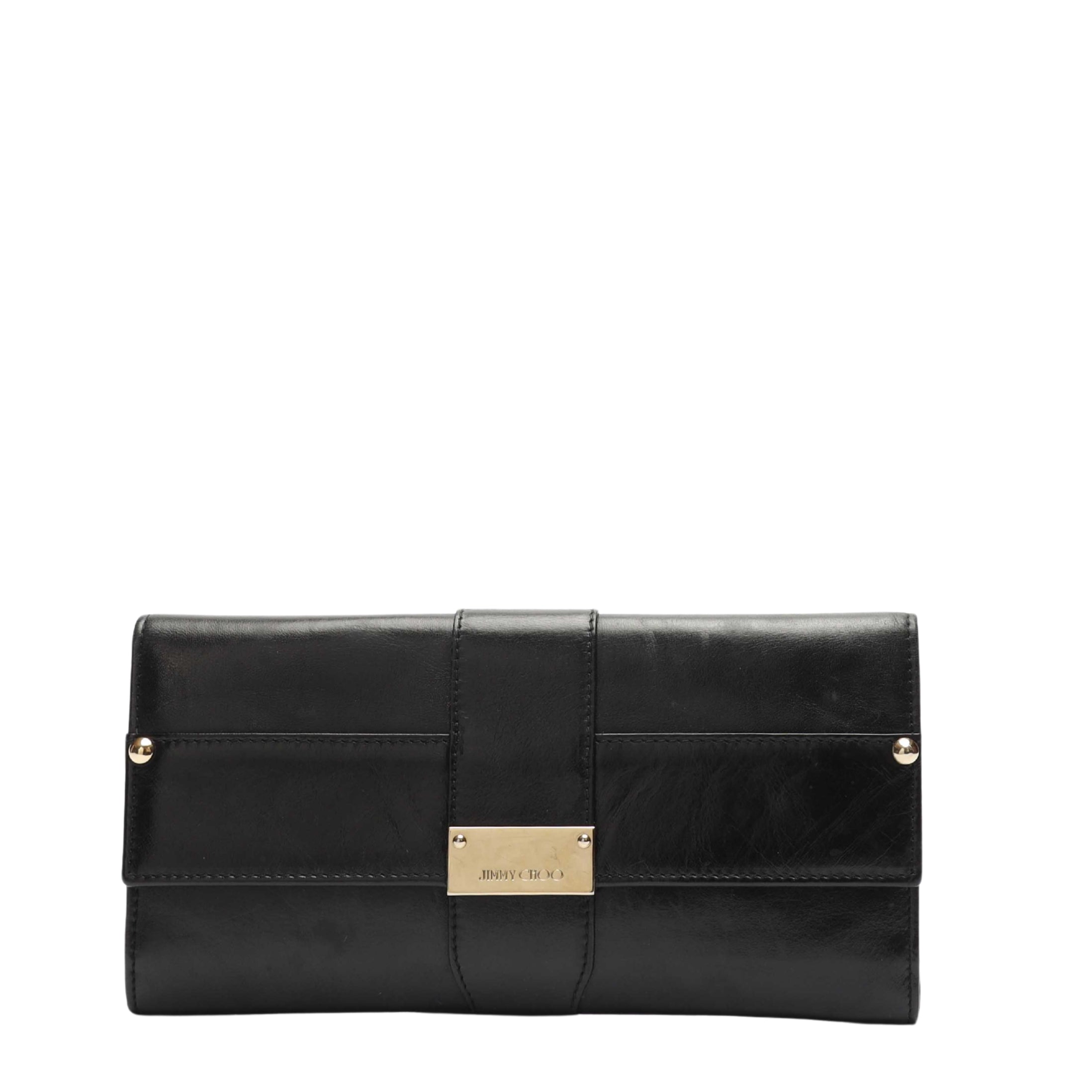 Jimmy Choo Reese Black Clutches