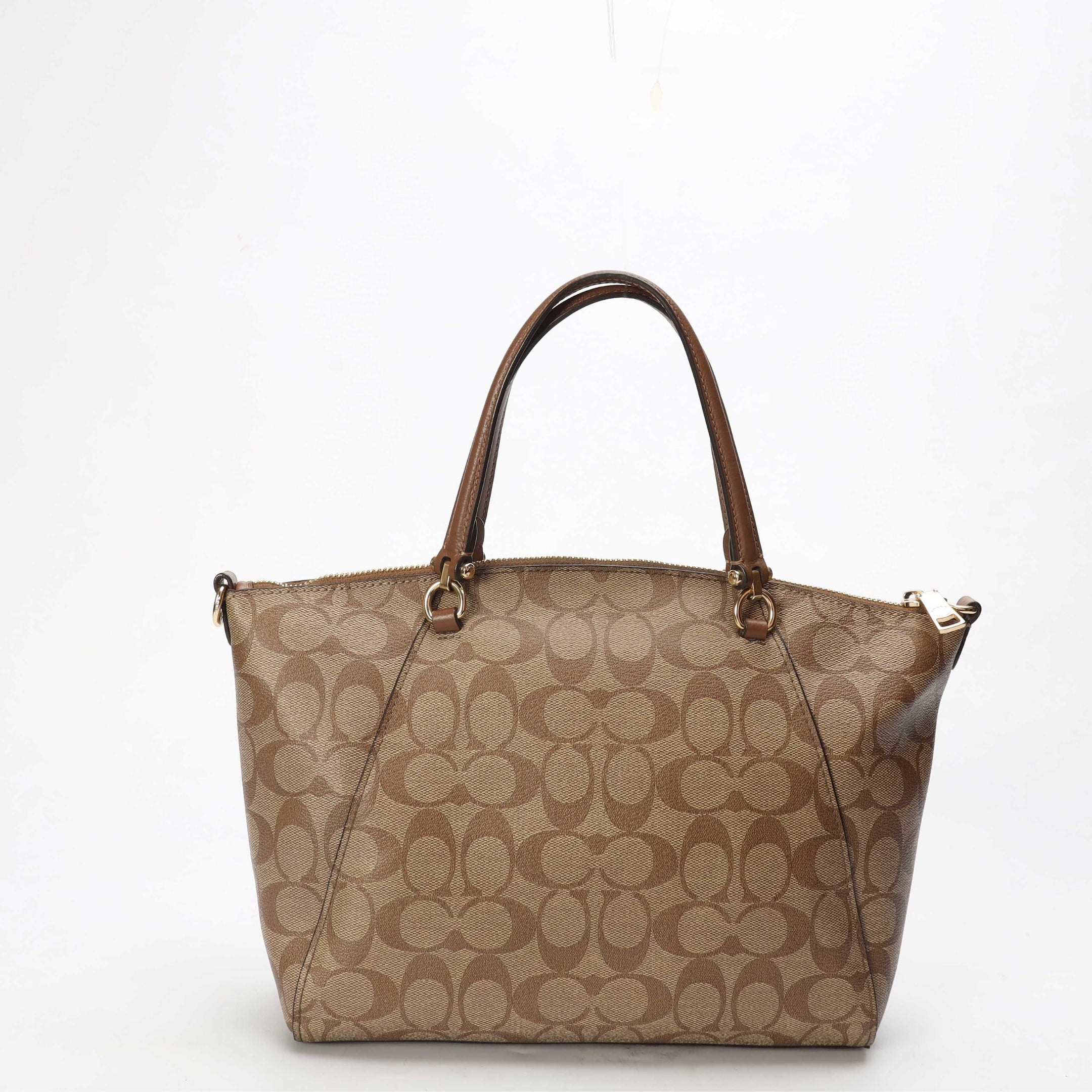Coach Prairie Colorblock Signature Canvas Satchel