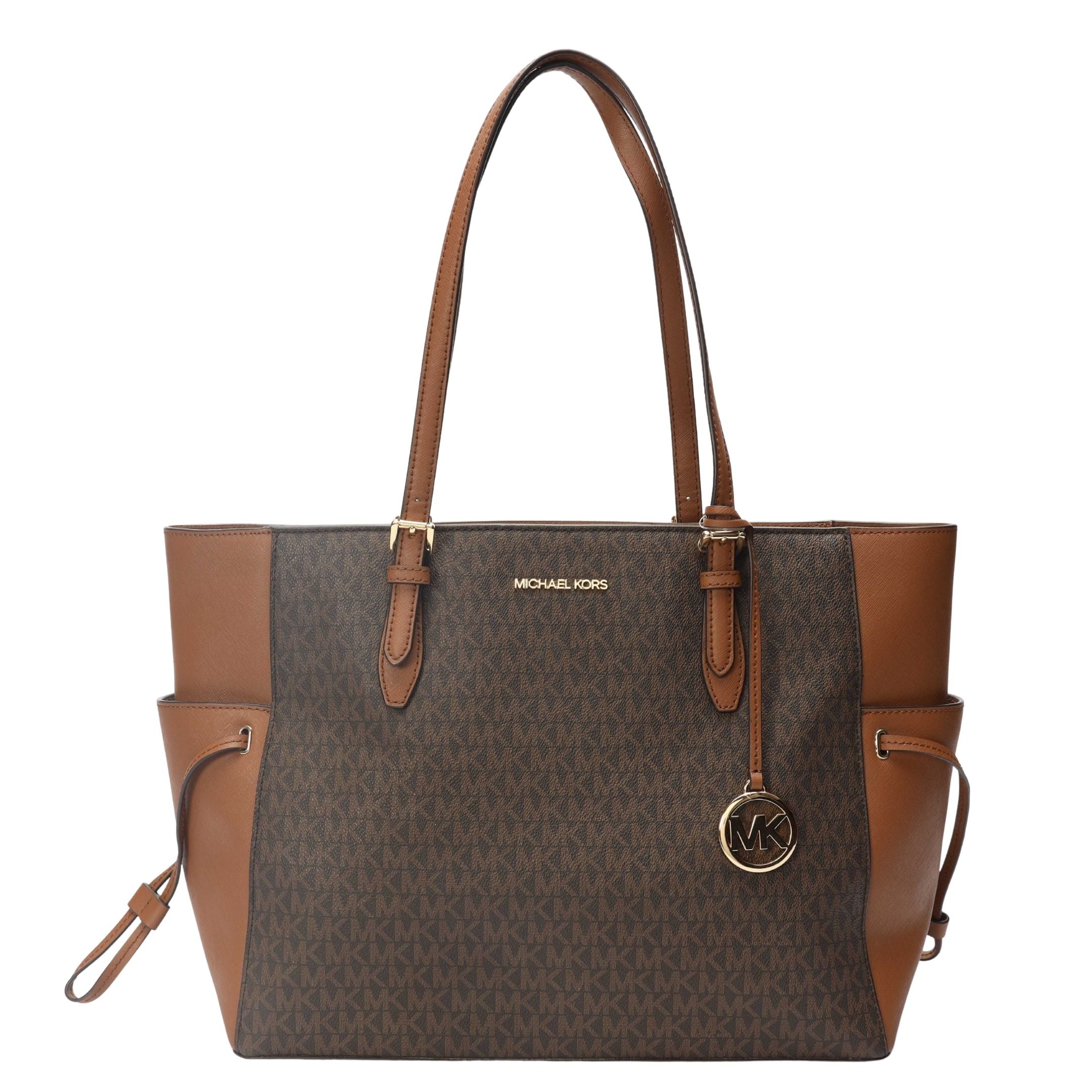 Michael Kors Gilly Logo Brown Tote