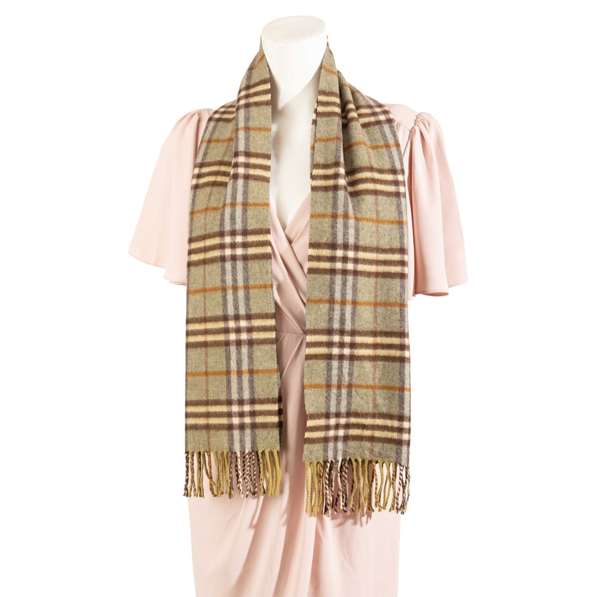 Burberry Classic Check Cashmere Scarf