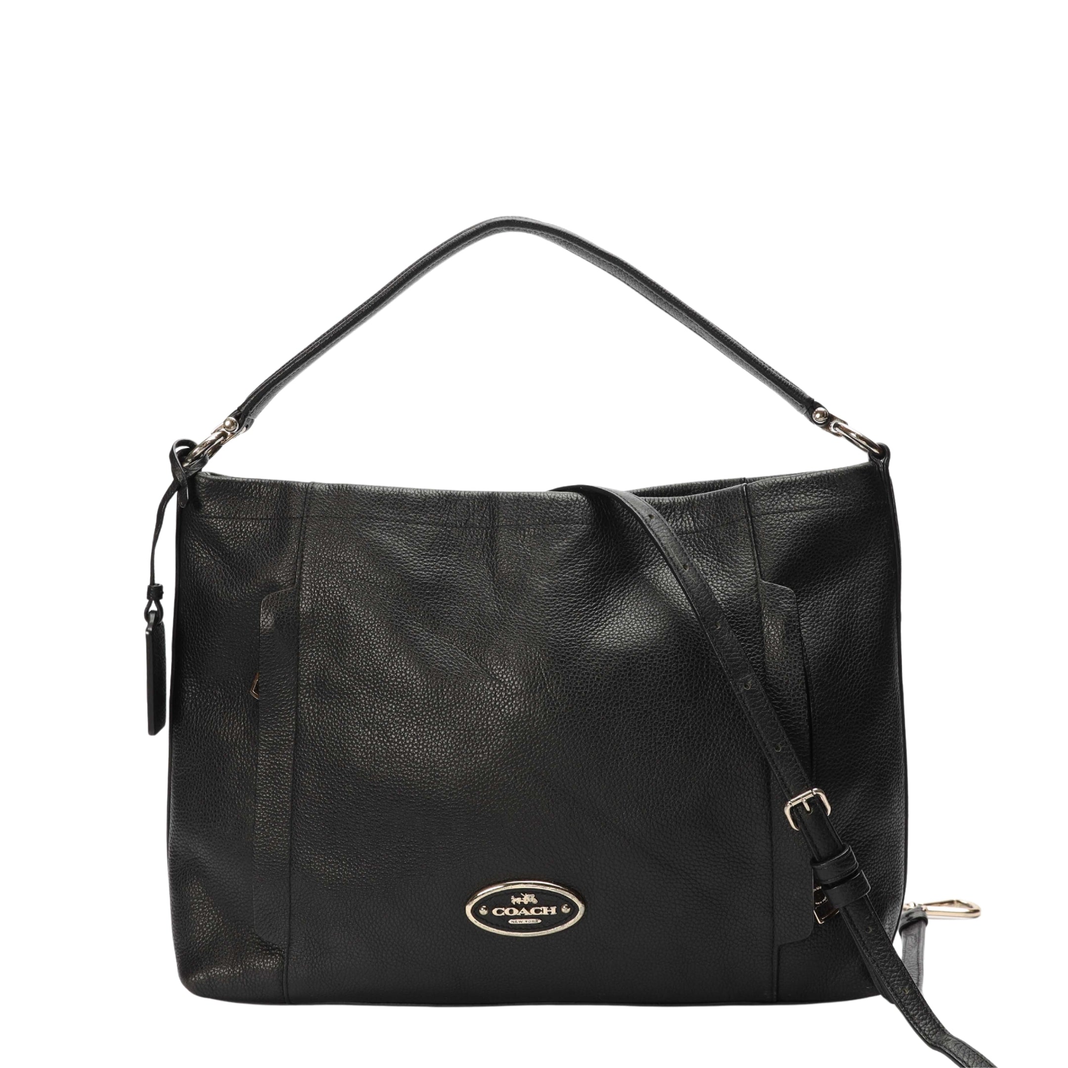 Coach Black Scout Hobo Bag