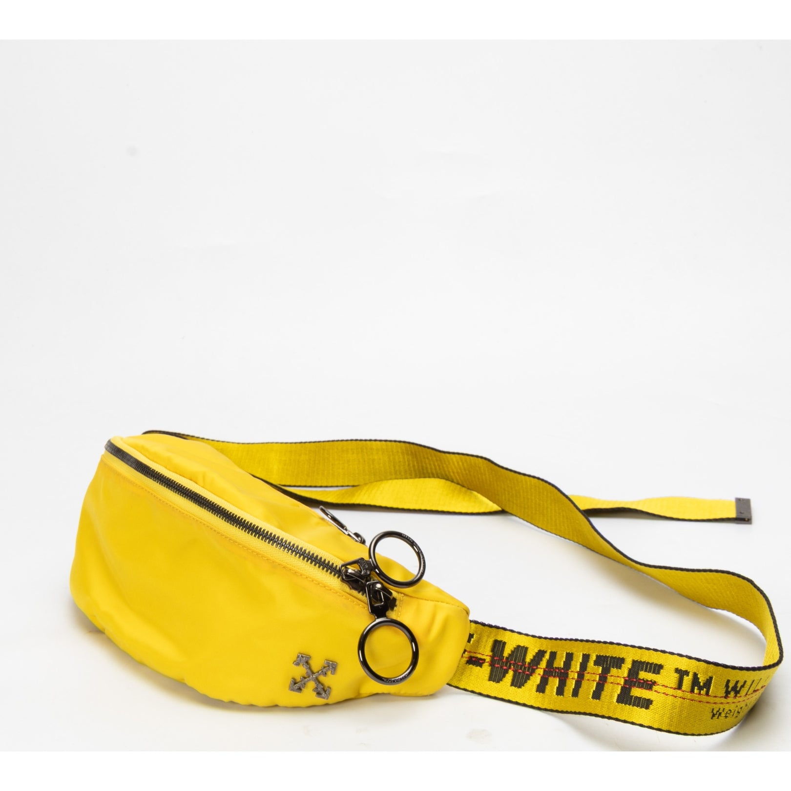Off-White Yellow Industrial-Strap Belt Bag