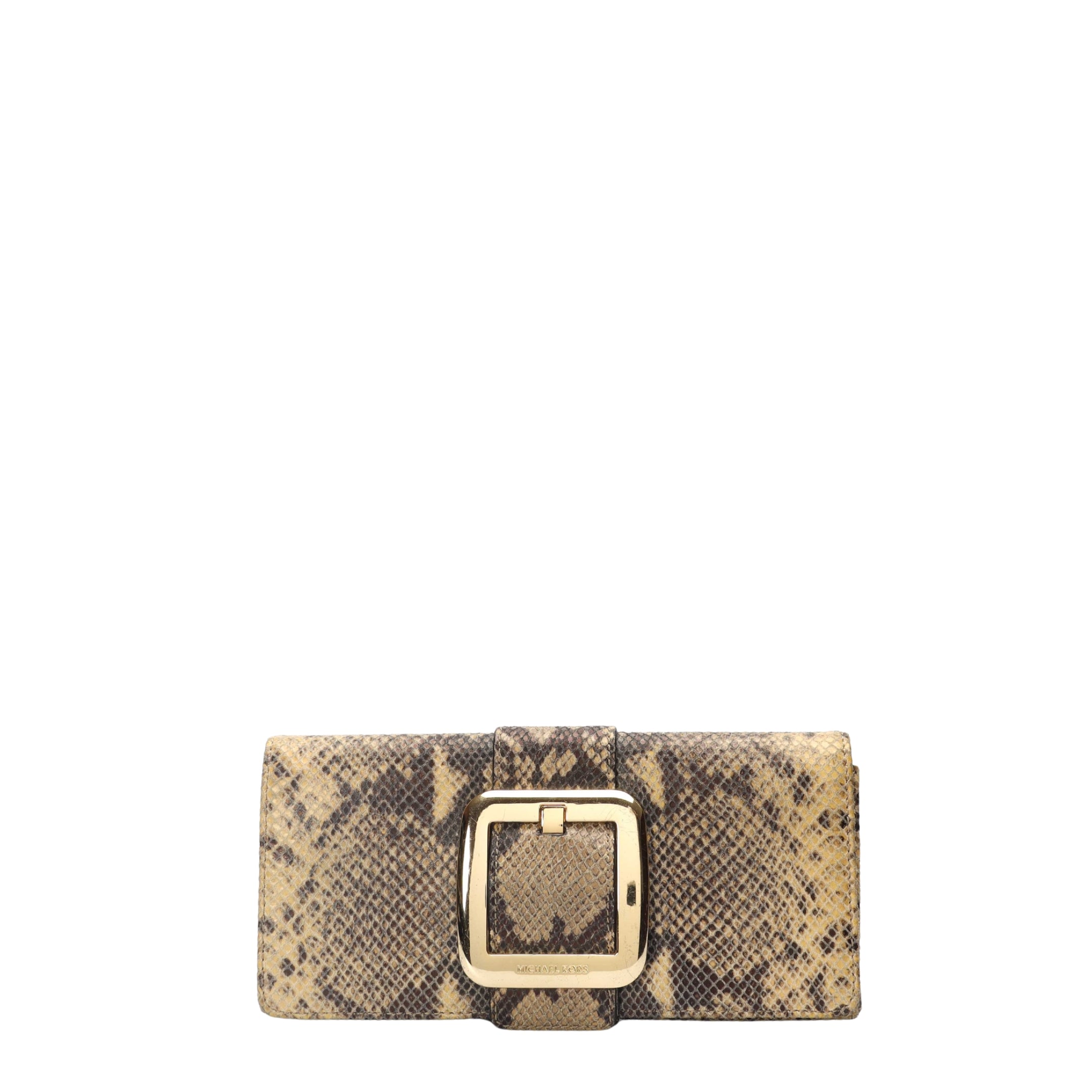 Michael Kors Python Clutch