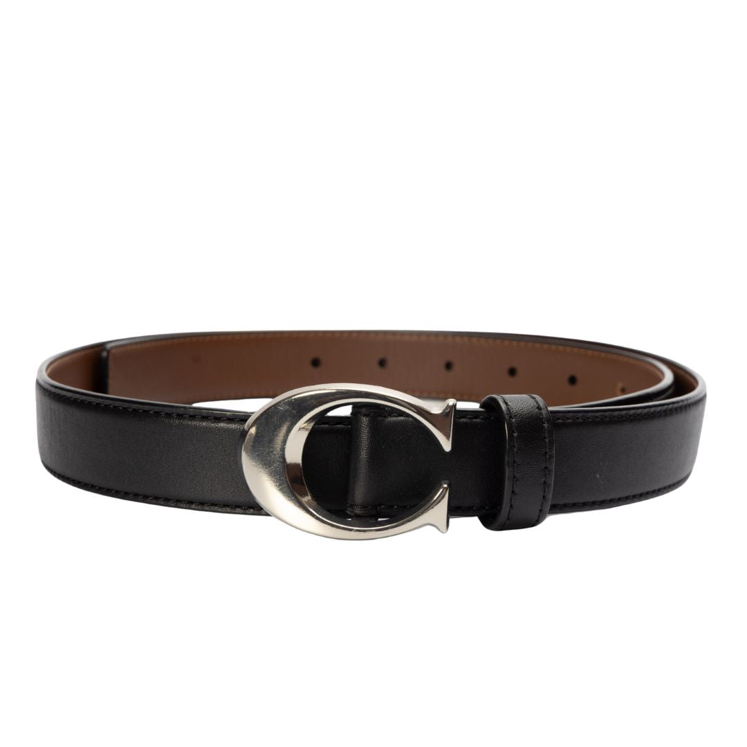 Coach C Buckle Waist Belt