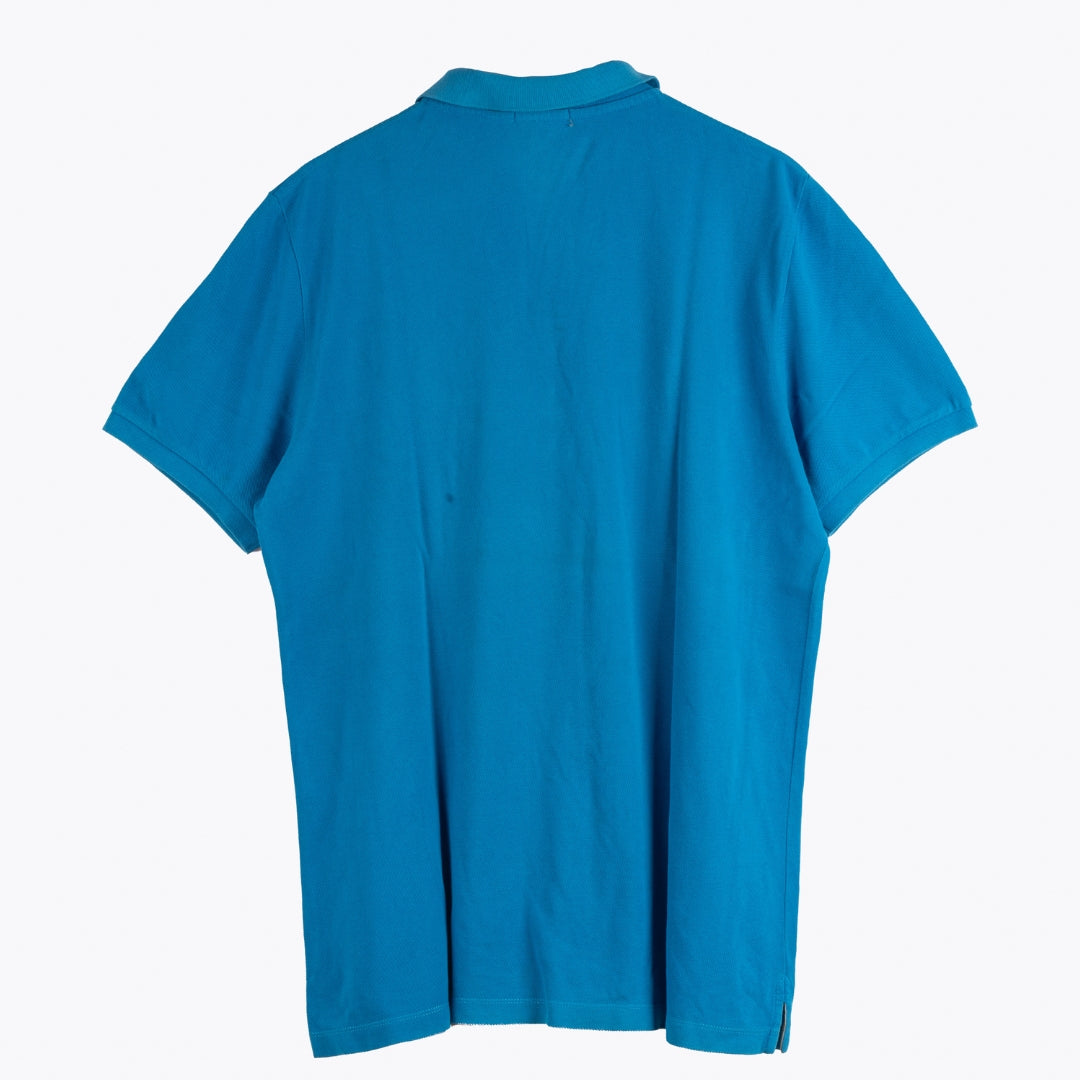 Burberry V-Neck Short Sleeve Polo Shirt