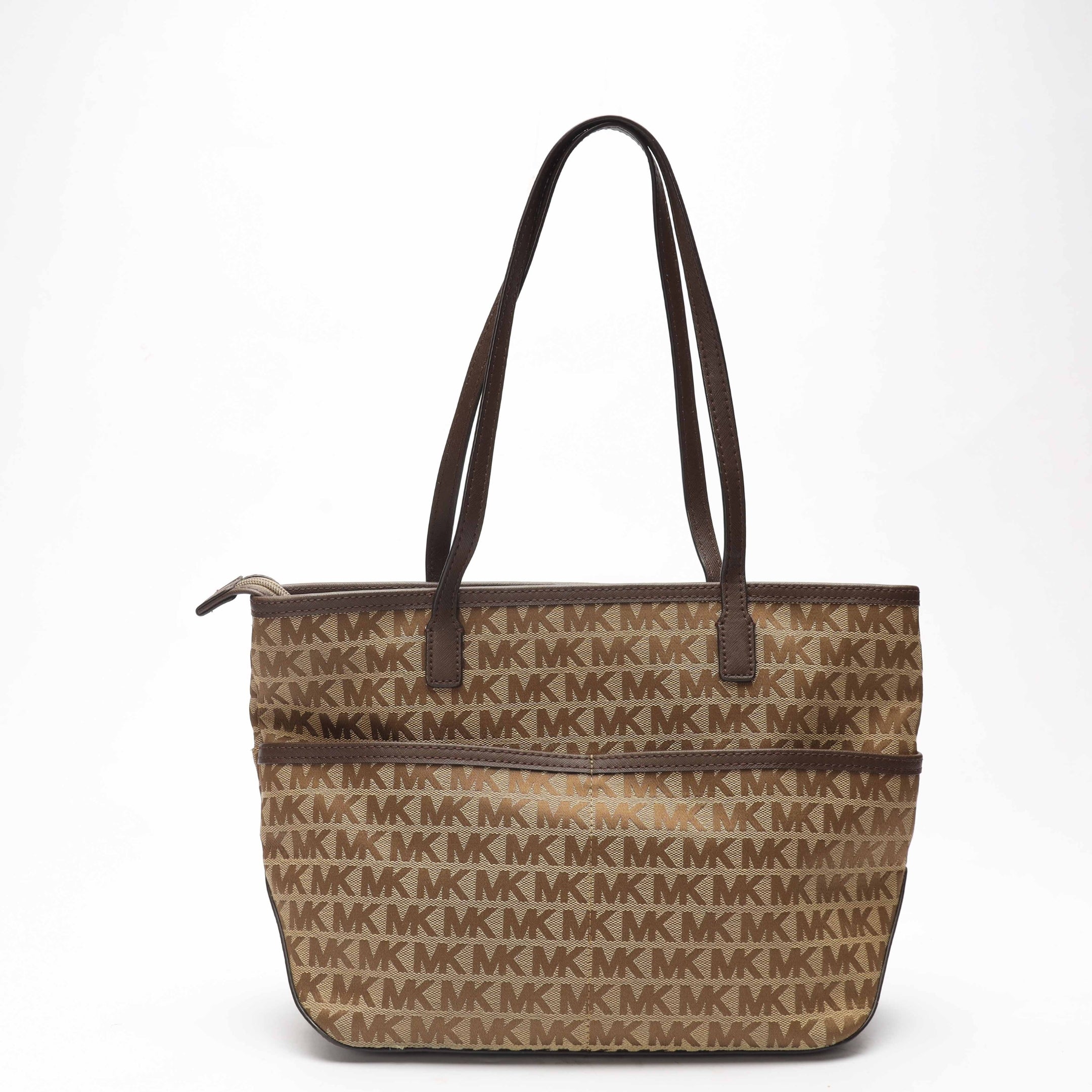 Michael Kors Kempton Brown Logo Tote