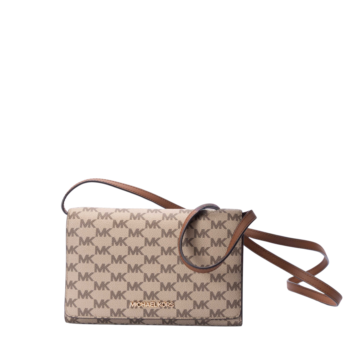 Michael Kors Signature Logo Convertible Crossbody Bag
