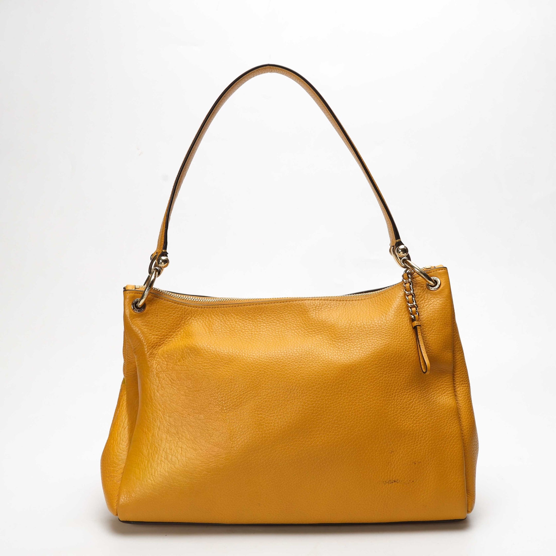 Coach Mia Yellow Satchel Crossbody Bag