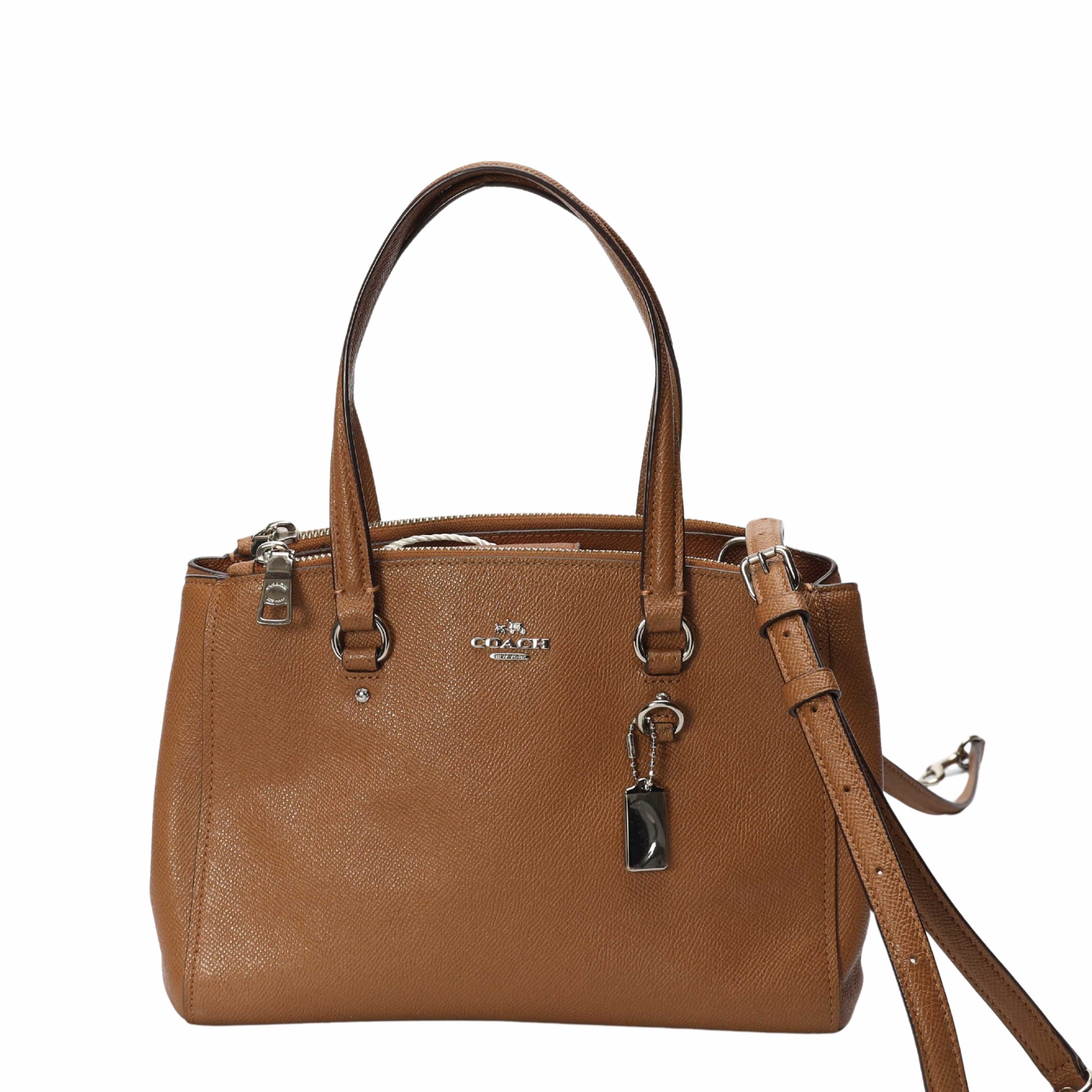 Coach Stanton Tan Carryall 26 Satchel