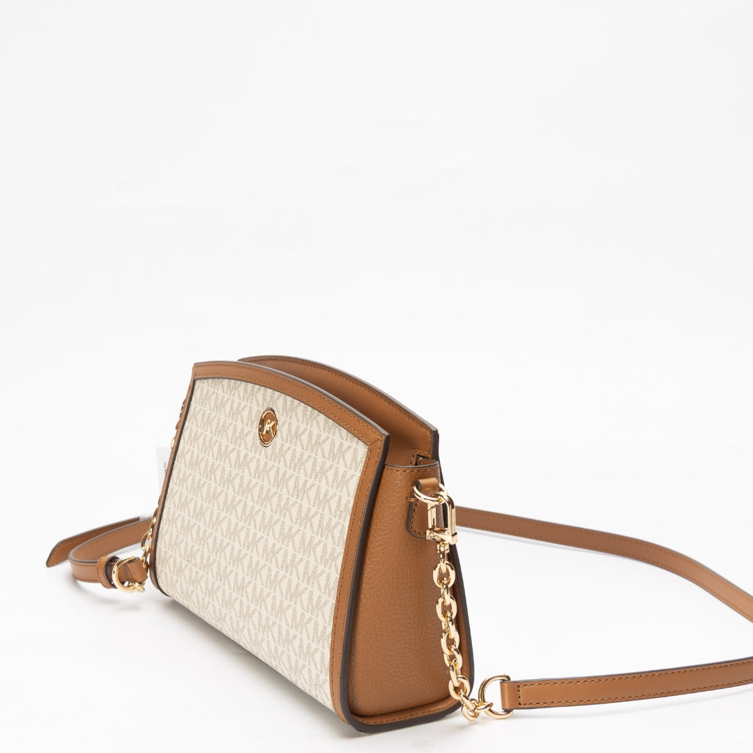 Michael Kors Chantal Signature Logo Messenger Bag