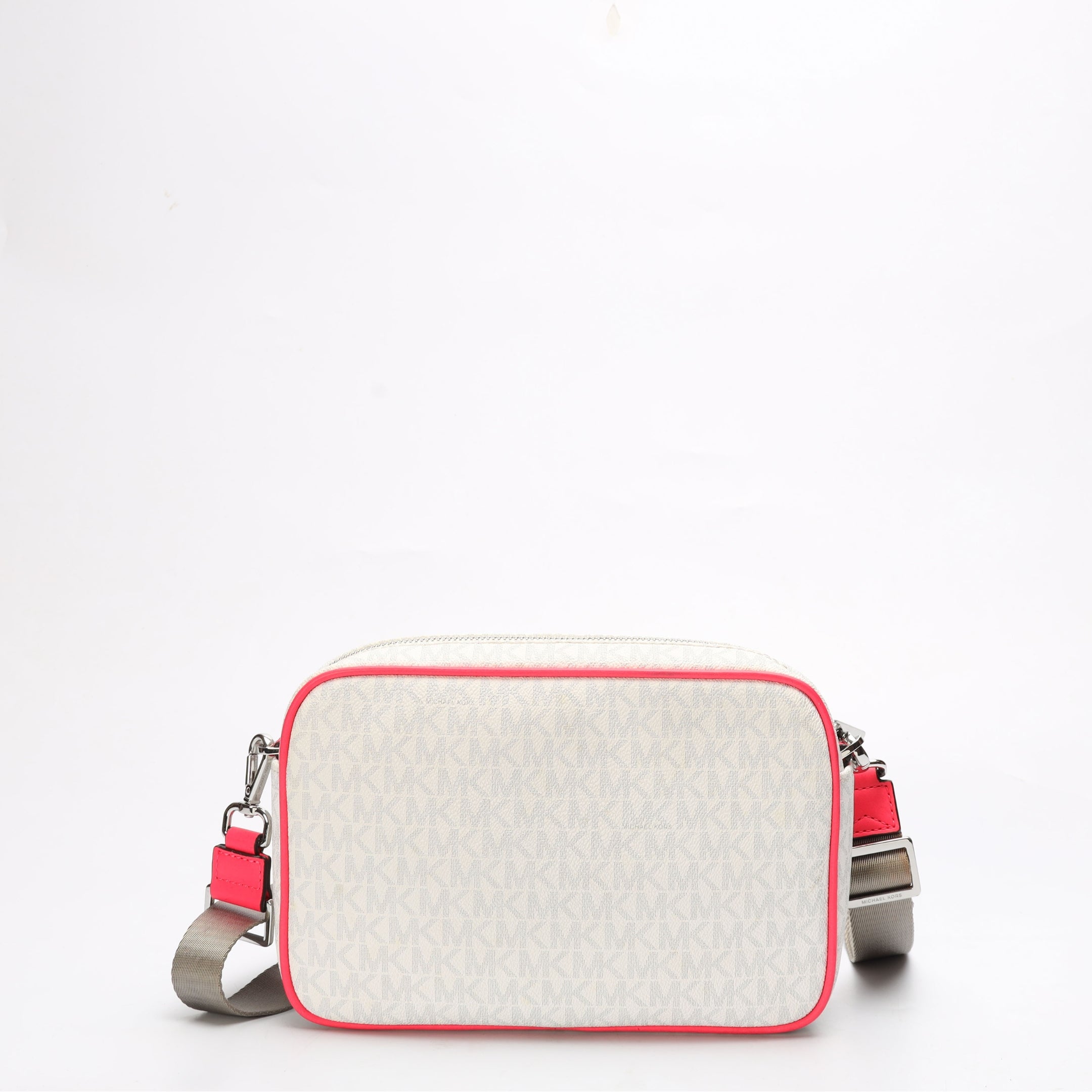 Michael Kors Fulton Sport Pink Logo Crossbody Bag