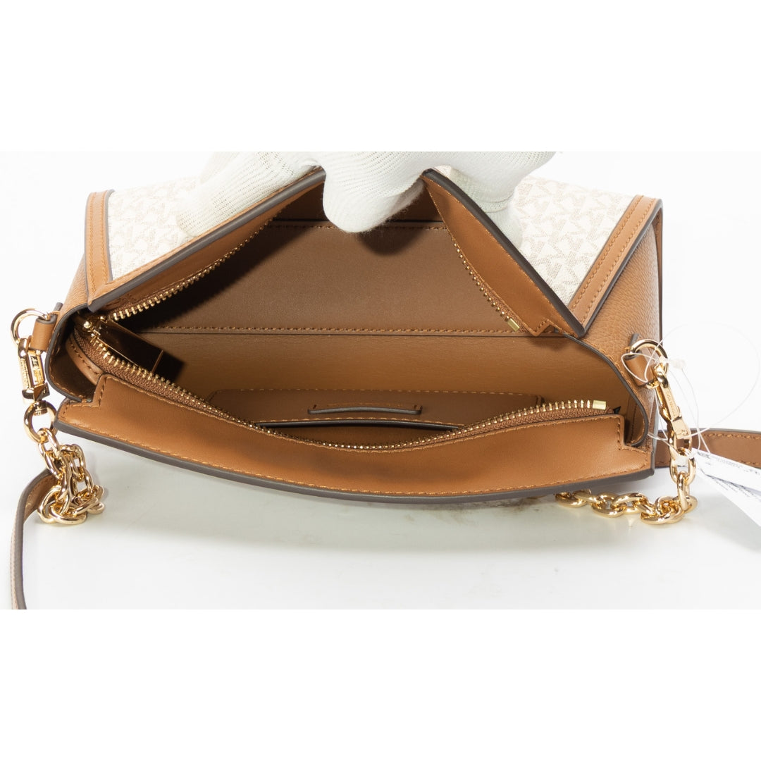 Michael Kors Chantal Signature Logo Messenger Bag