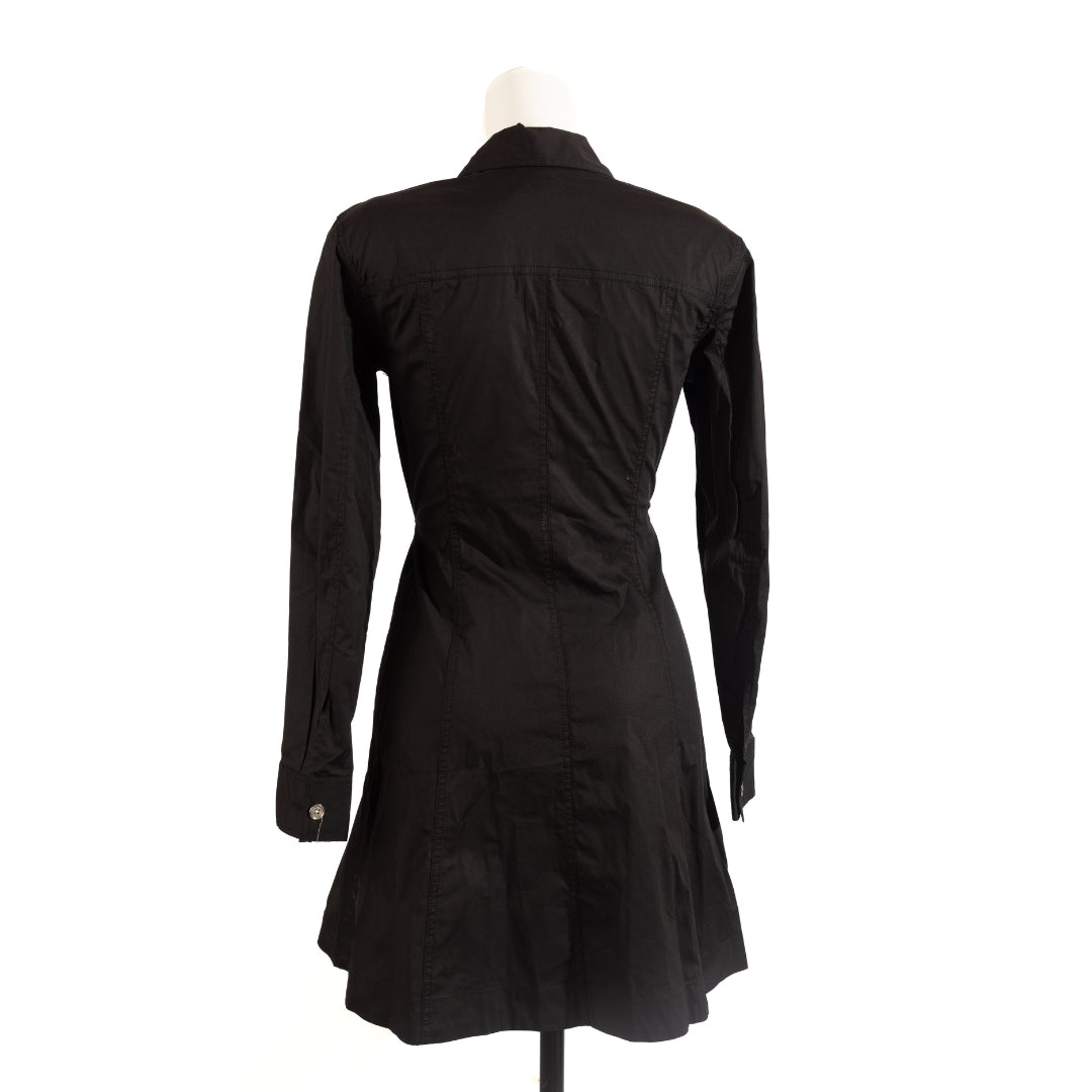 Michael Kors Poplin Belted Mini Dress