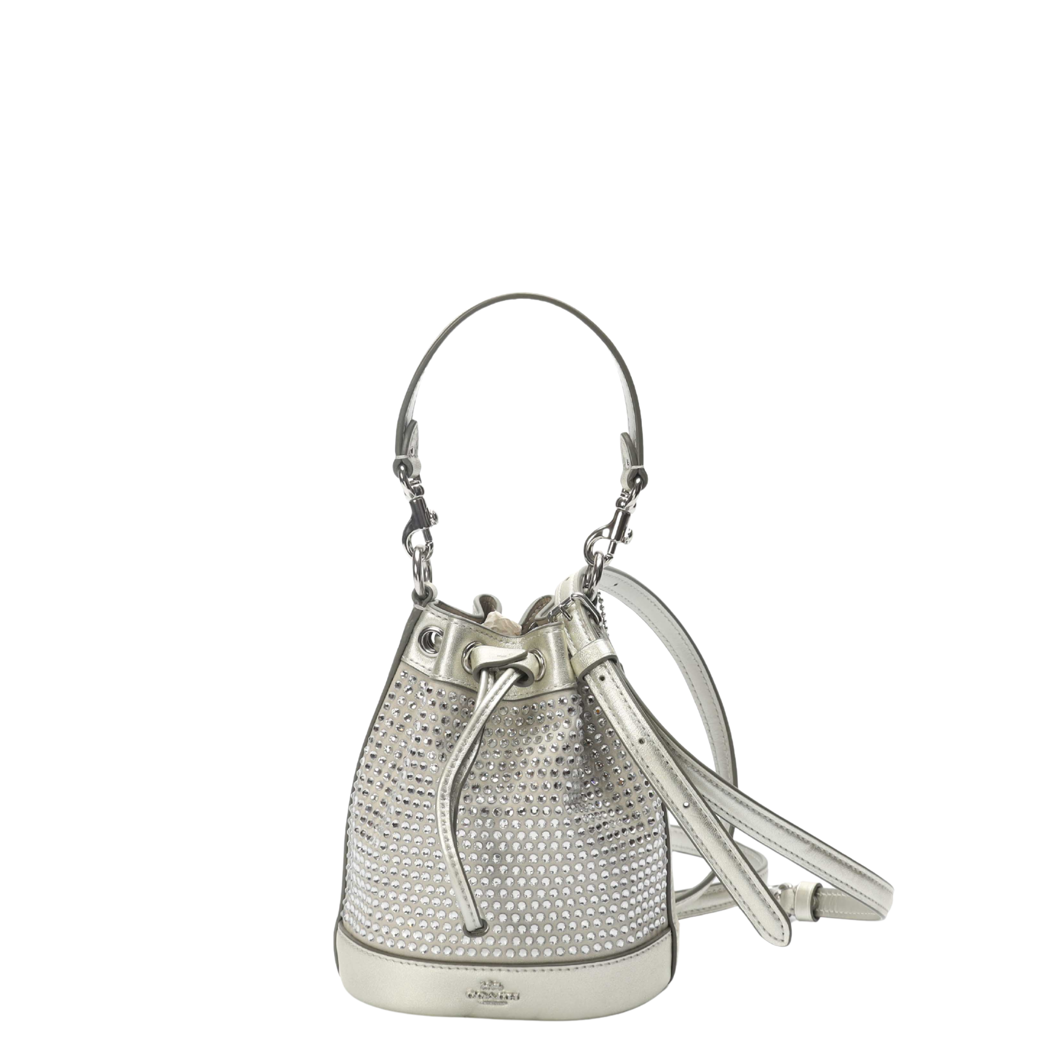 Coach Crystal Mini Bucket Bag