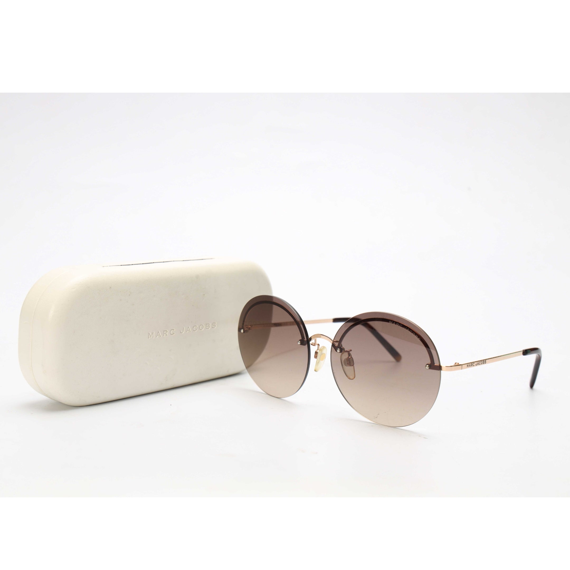 Marc Jacobs Brown Round Sunglasses